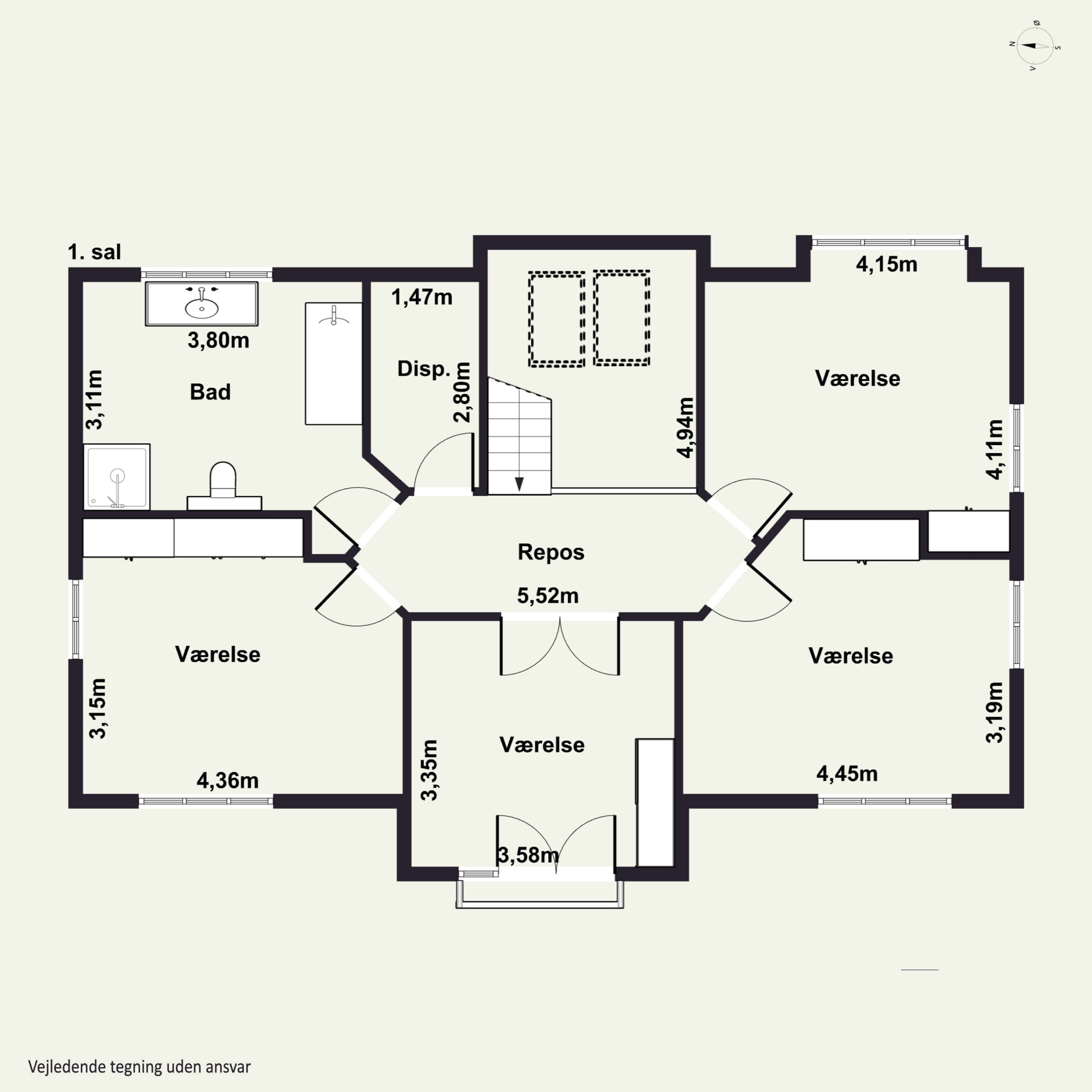 Plantegninger billede af Strøbyvej 28, 2650 Hvidovre