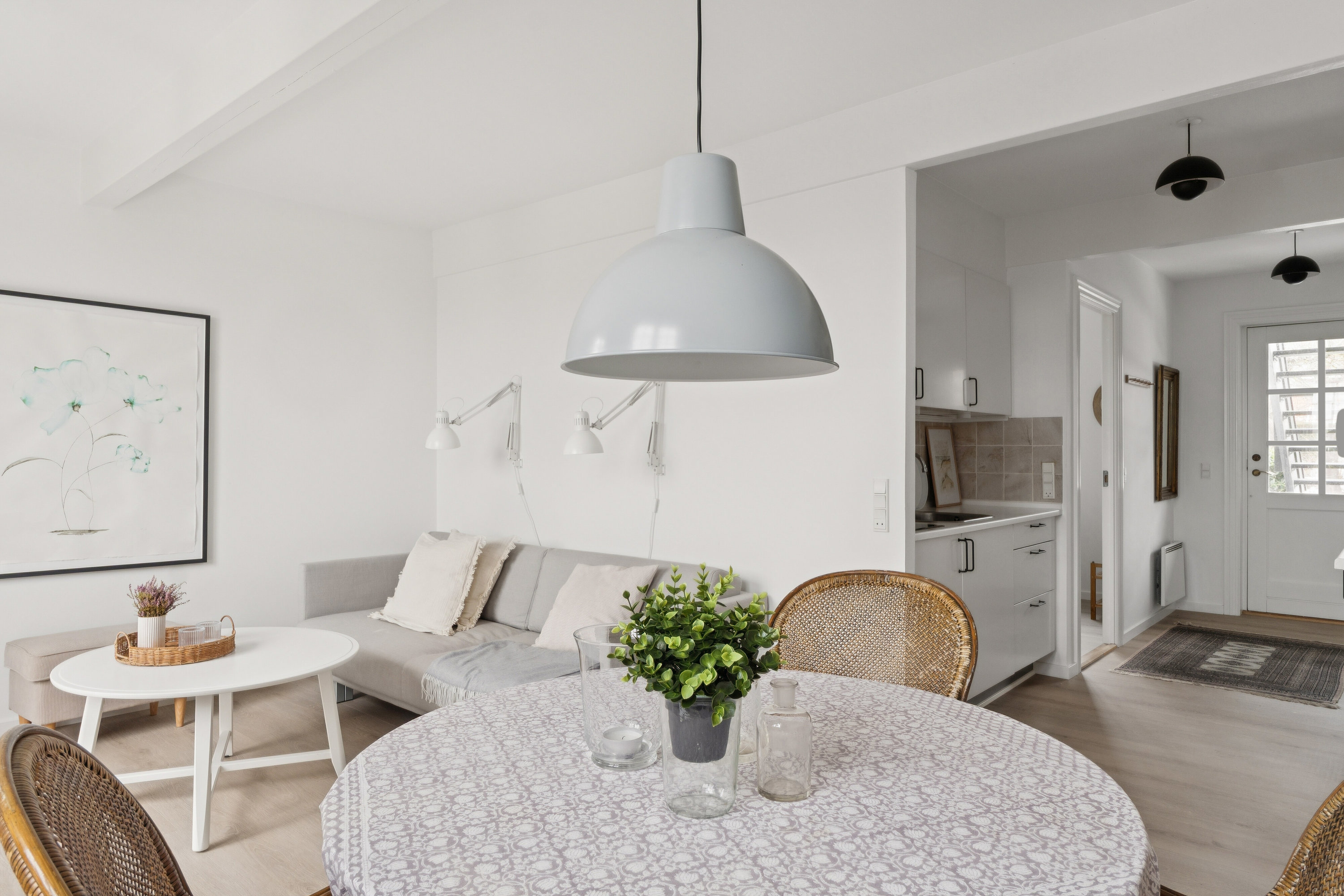 Fremhævet spisestue billede i fuldskærmstilstand. Billede af Kystvej 34, st.. 8., 3100 Hornbæk