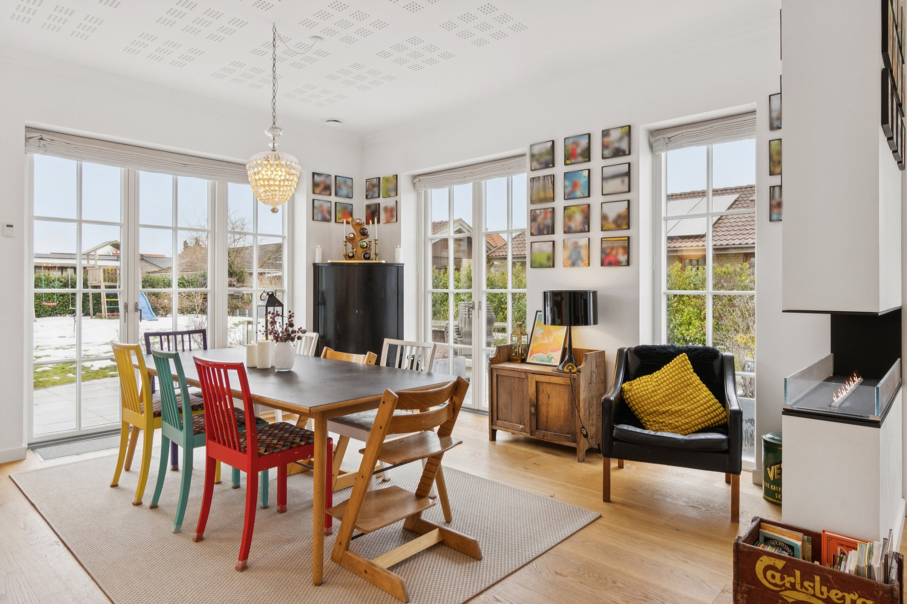 Fremhævet spisestue billede i fuldskærmstilstand. Billede af Strøbyvej 28, 2650 Hvidovre