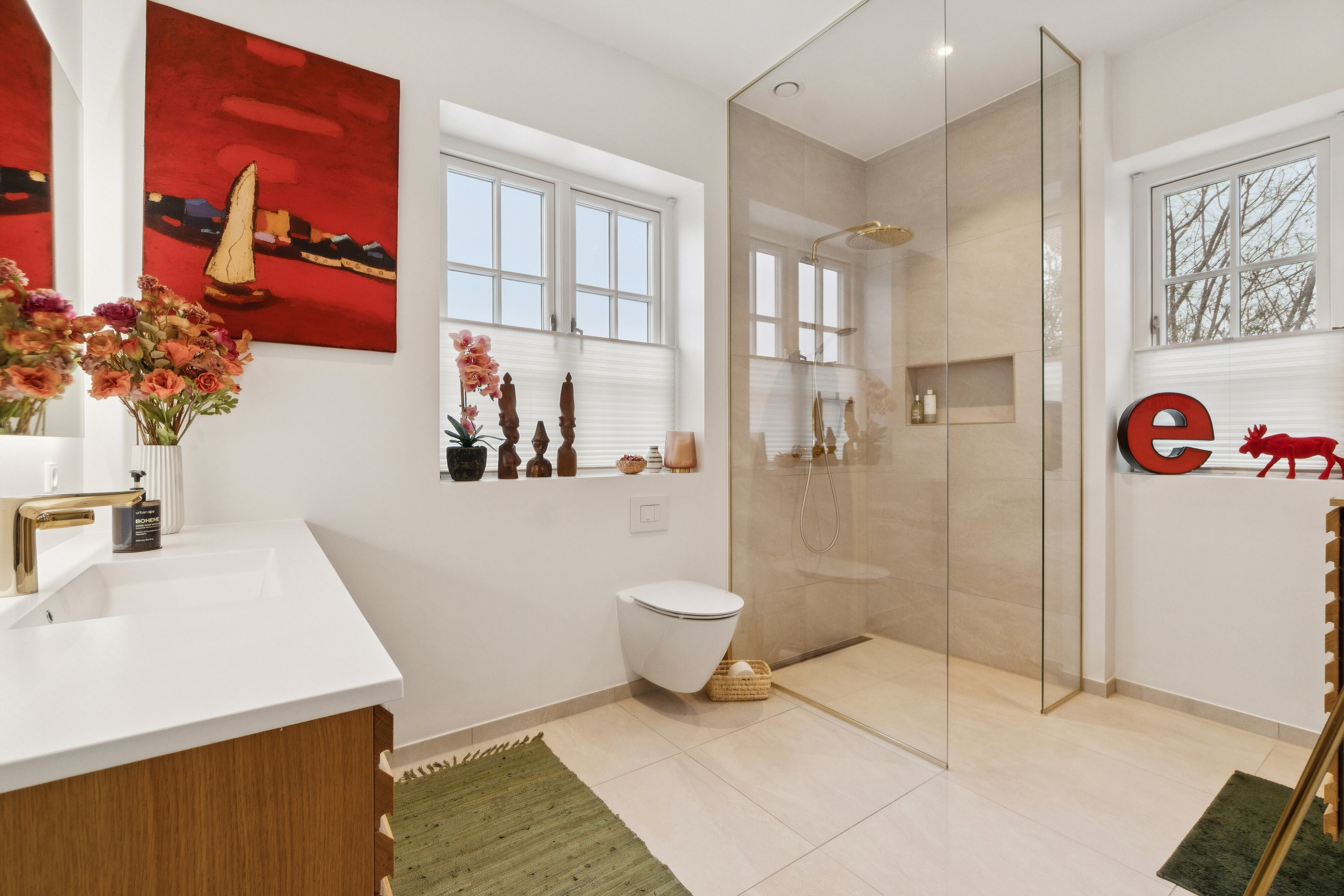 Fremhævet badeværelse billede i fuldskærmstilstand. Billede af Strøbyvej 28, 2650 Hvidovre