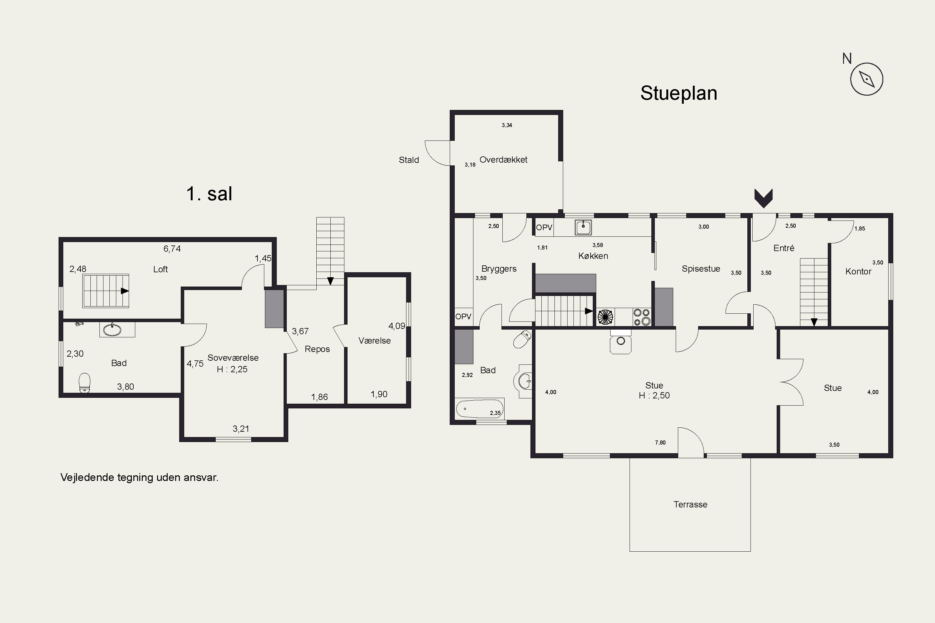 Plantegninger billede af Møllevej 6, Surhave, 6650 Brørup
