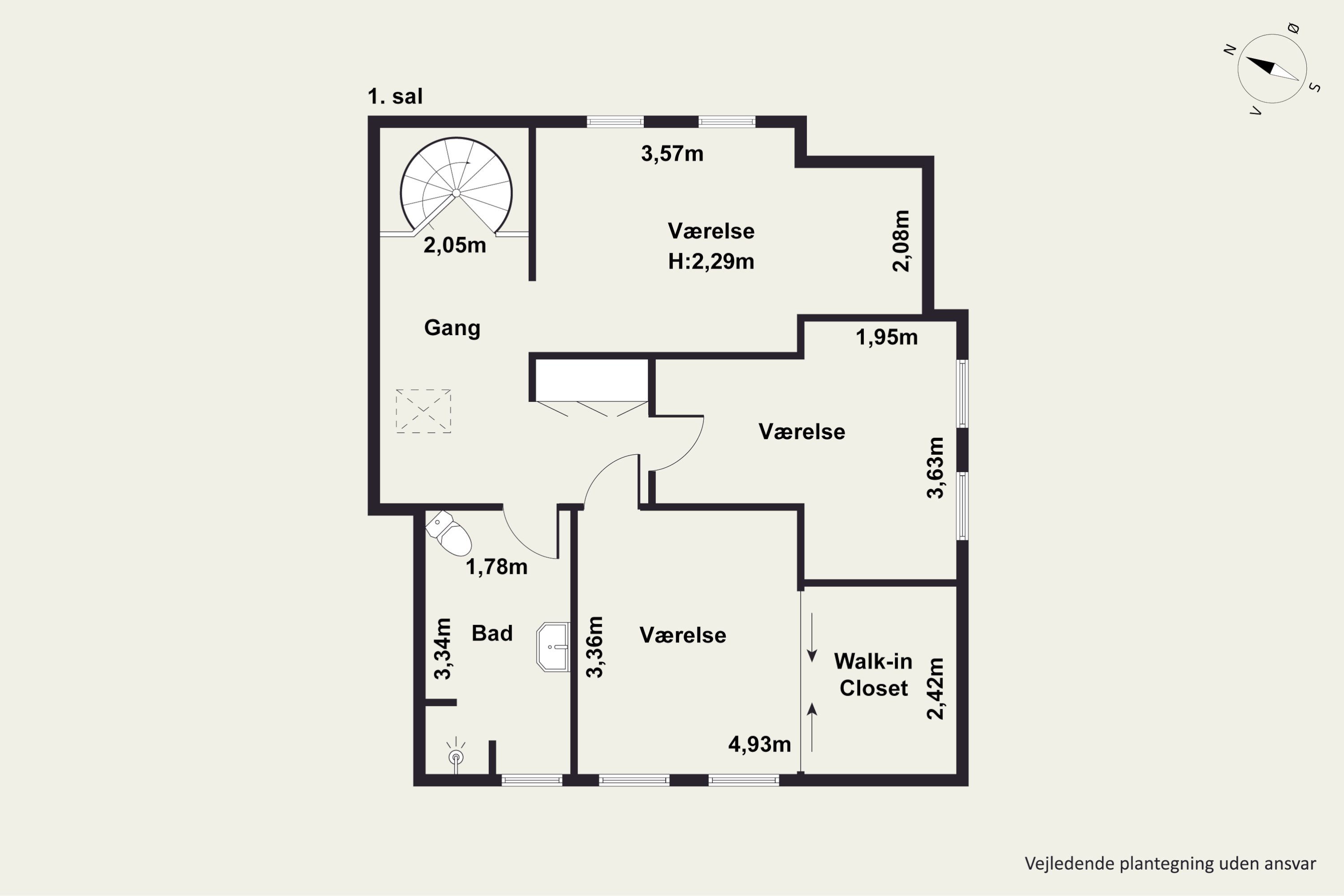 Plantegninger billede af Vestergade 4, 6690 Gørding