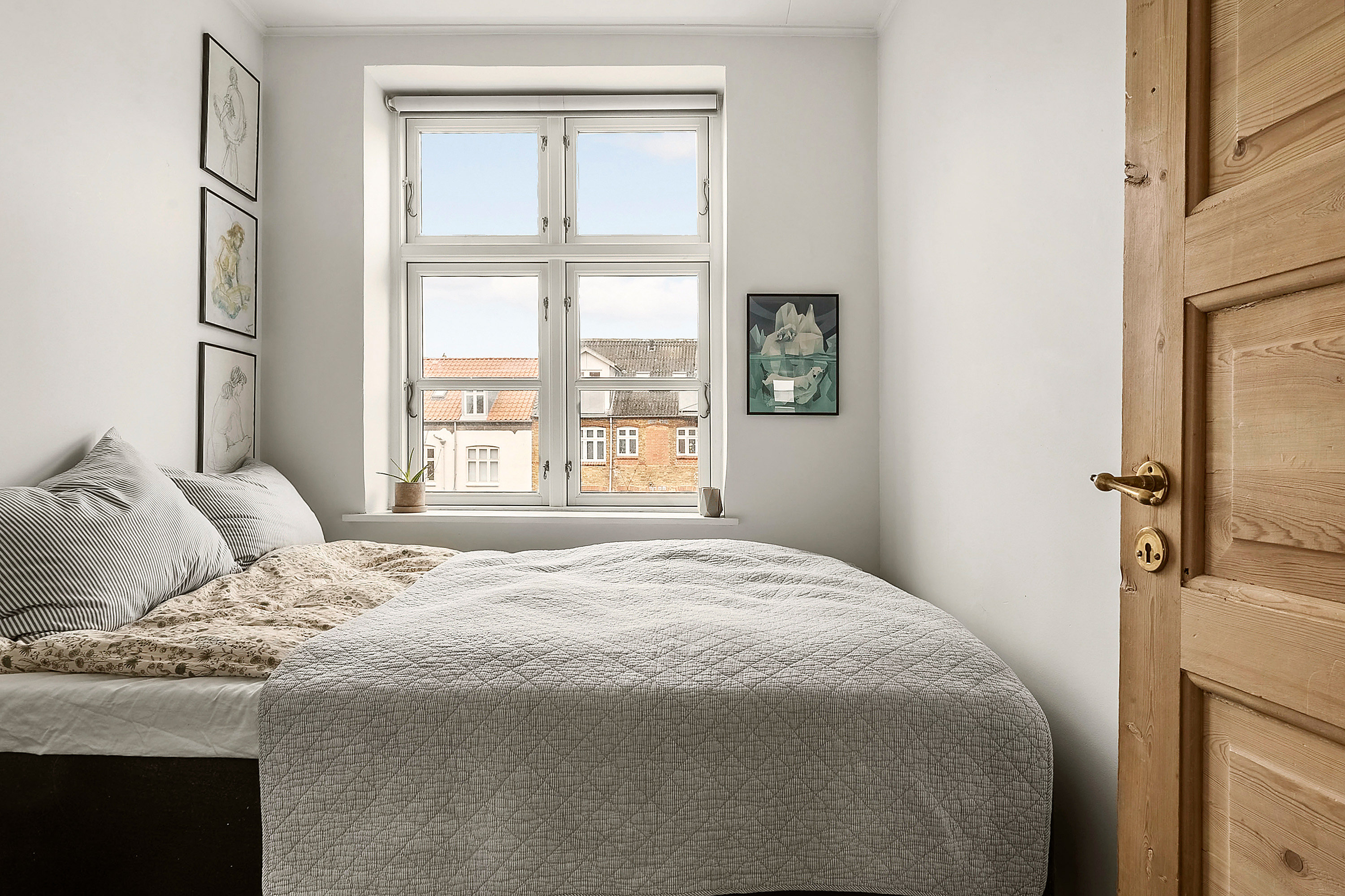 Fremhævet soveværelse billede i fuldskærmstilstand. Billede af Strandgade 3, 1., 8700 Horsens