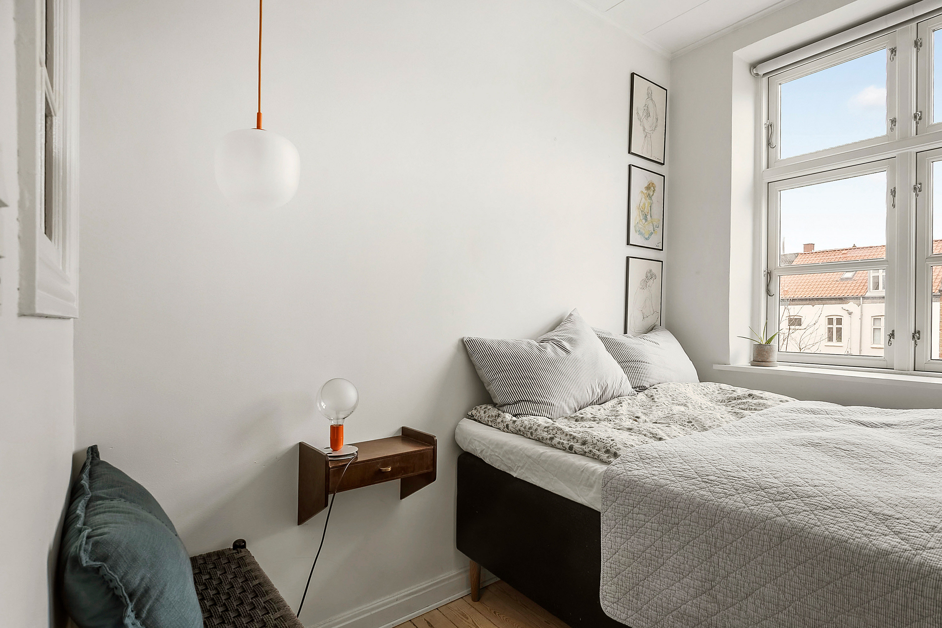 Fremhævet soveværelse billede i fuldskærmstilstand. Billede af Strandgade 3, 1., 8700 Horsens