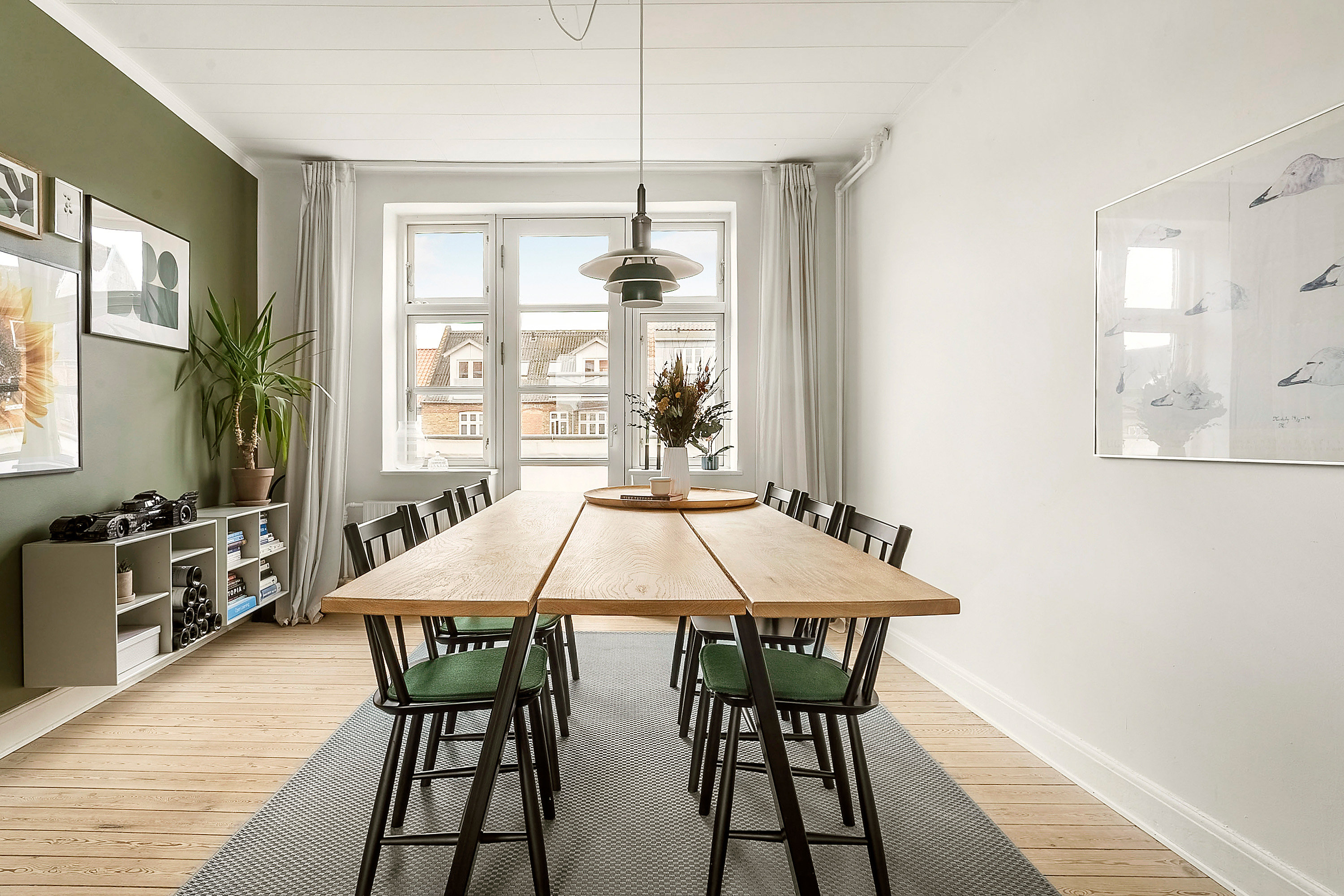 Fremhævet spisestue billede i fuldskærmstilstand. Billede af Strandgade 3, 1., 8700 Horsens