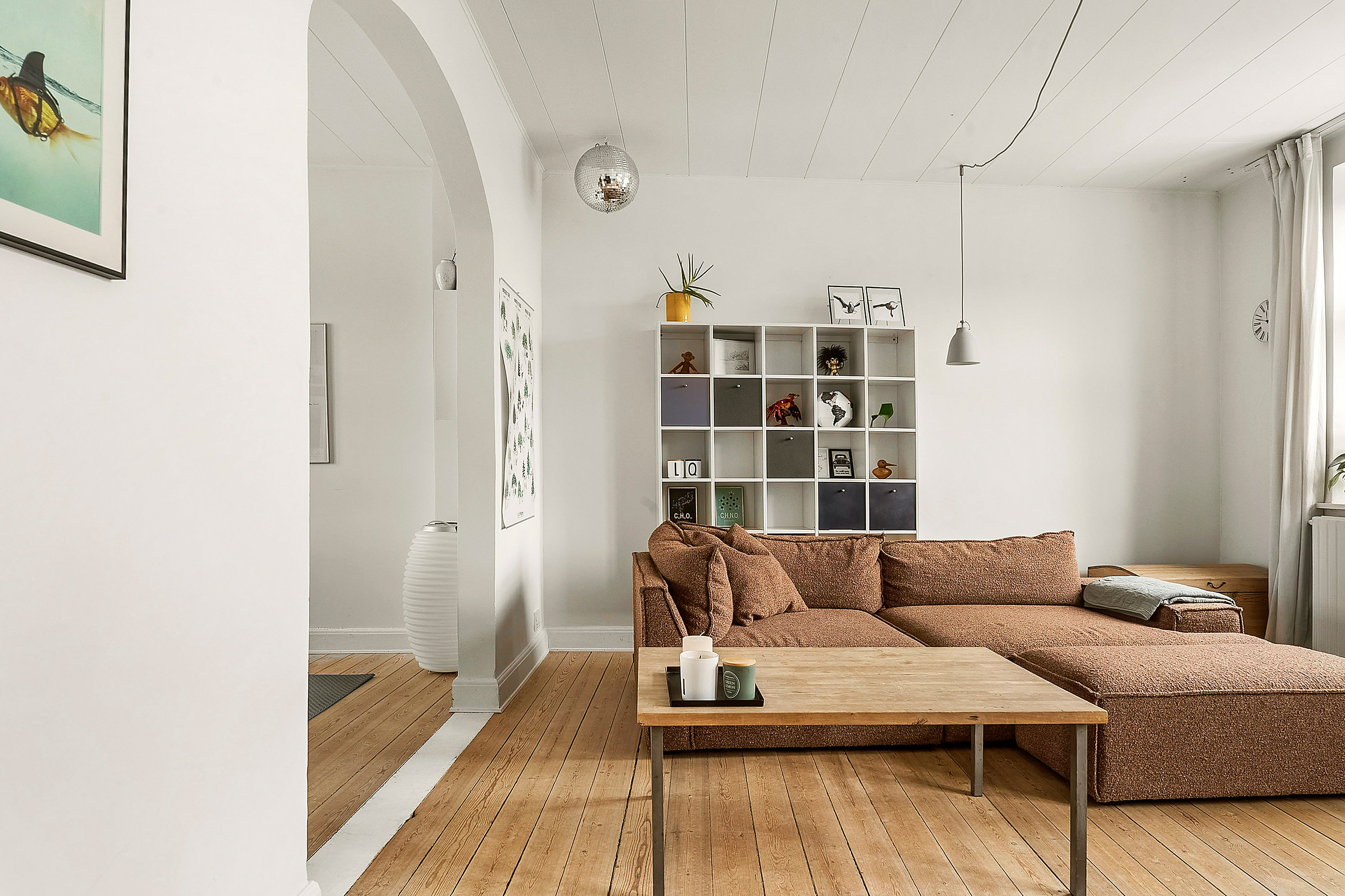 Fremhævet stue billede i fuldskærmstilstand. Billede af Strandgade 3, 1., 8700 Horsens