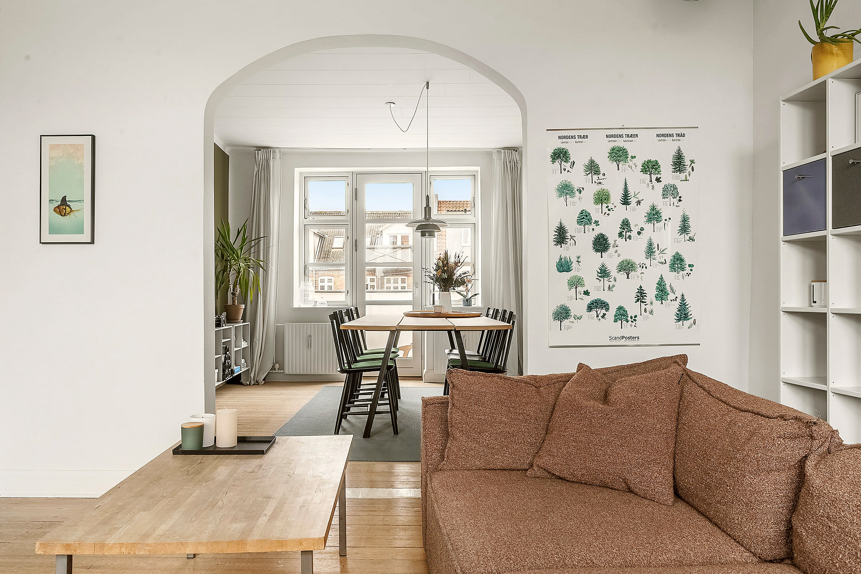 Fremhævet stue billede i fuldskærmstilstand. Billede af Strandgade 3, 1., 8700 Horsens