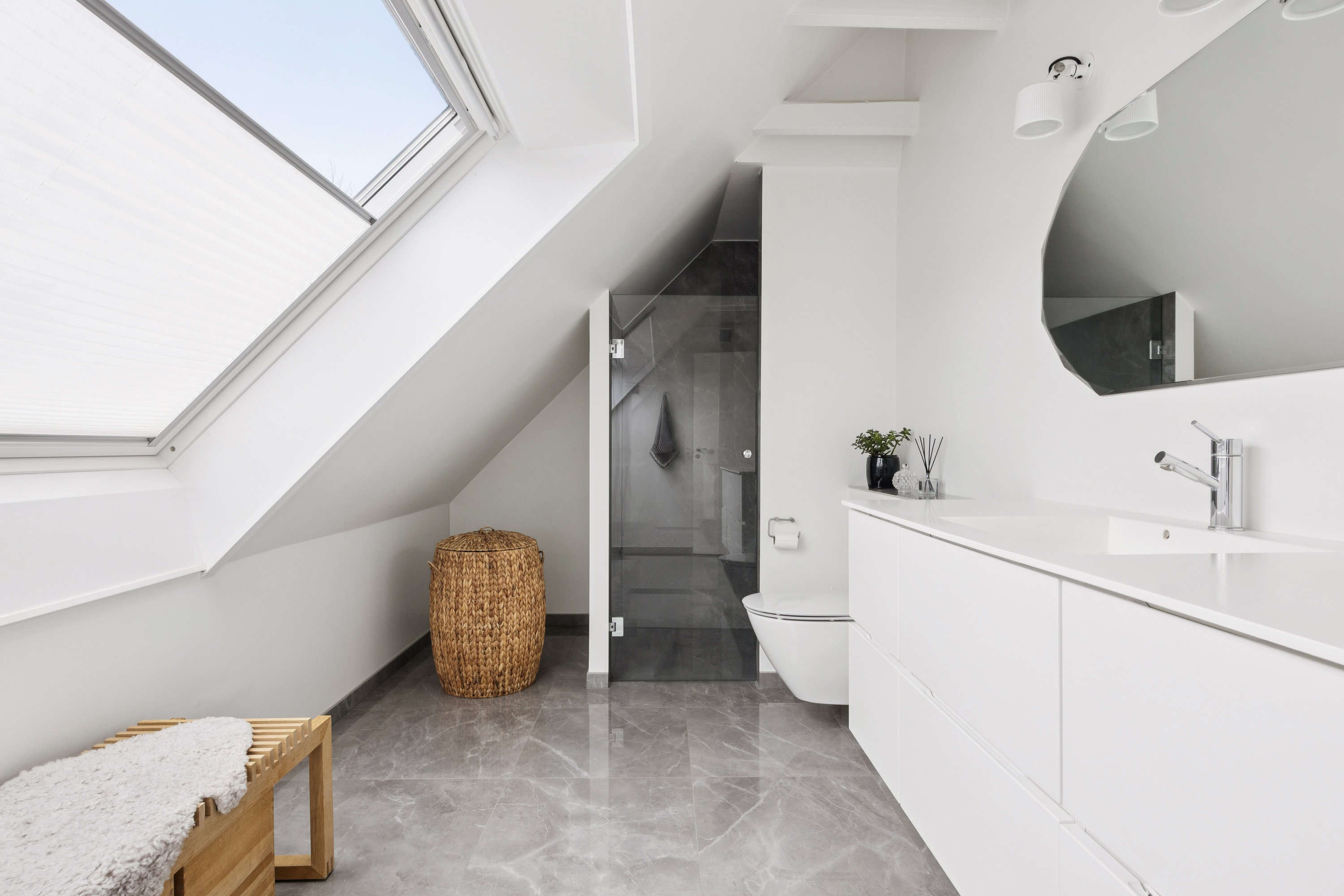 Fremhævet badeværelse billede i fuldskærmstilstand. Billede af Greve Strandvej 93, 2670 Greve