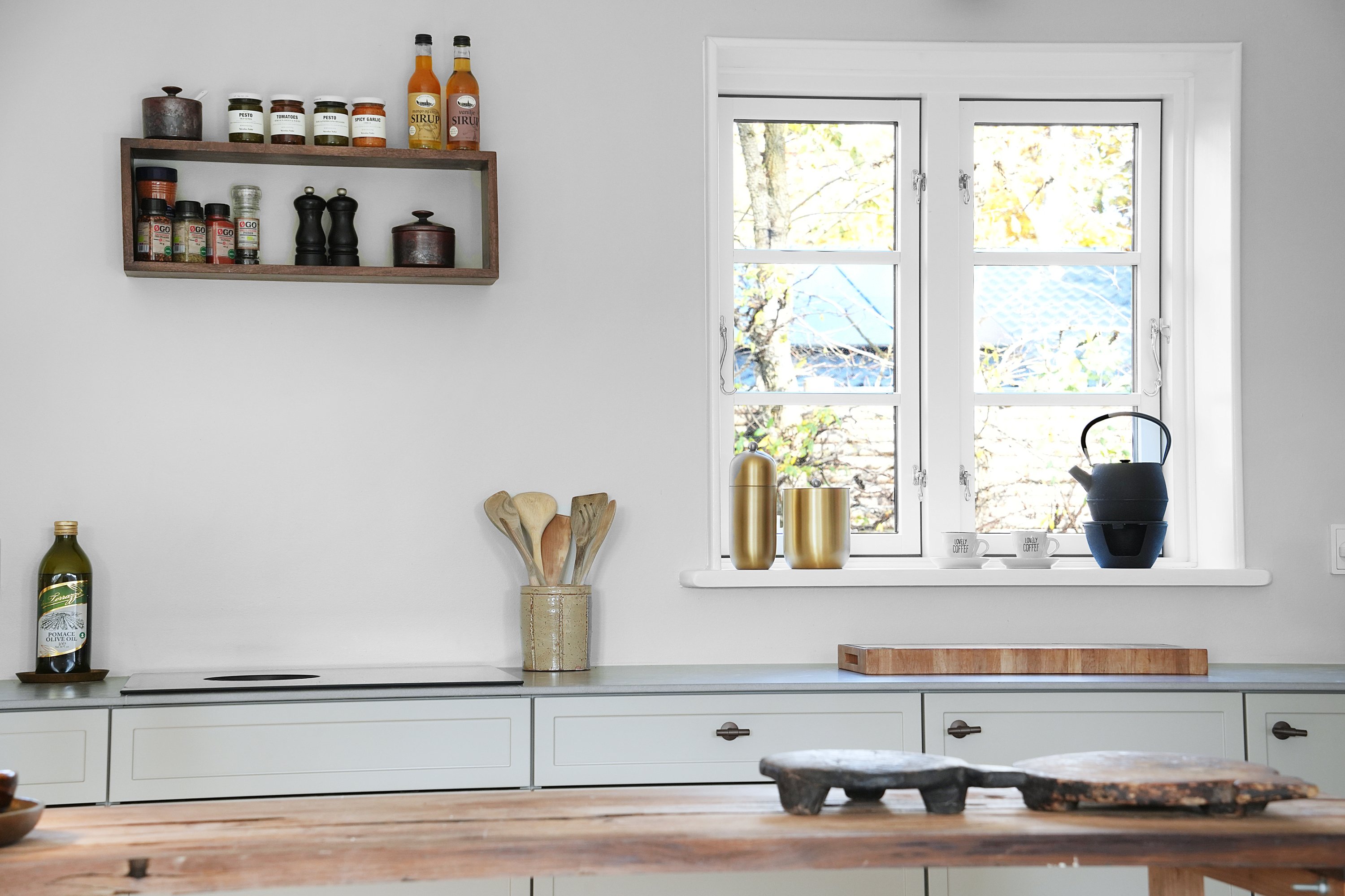 Fremhævet køkken billede i fuldskærmstilstand. Billede af Merkurvej 14, 3100 Hornbæk