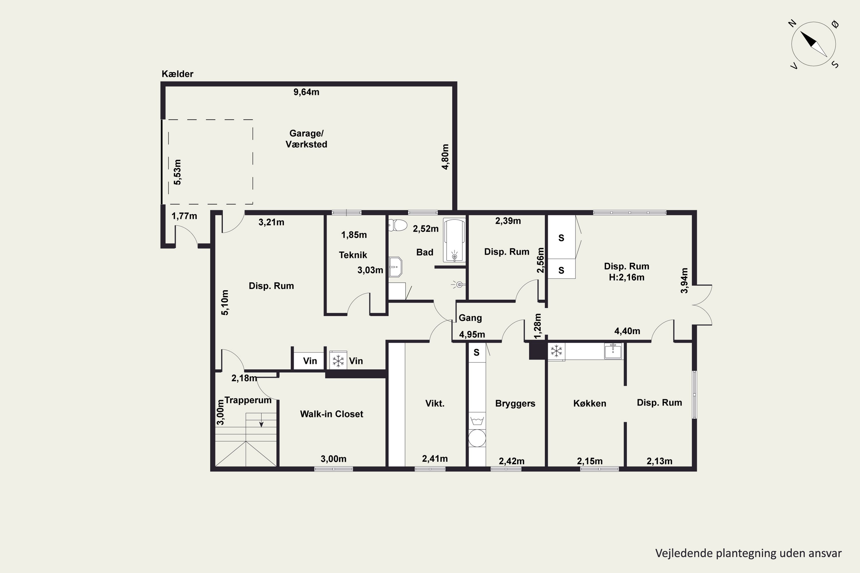 Plantegninger billede af Sølystvej 16, 8660 Skanderborg