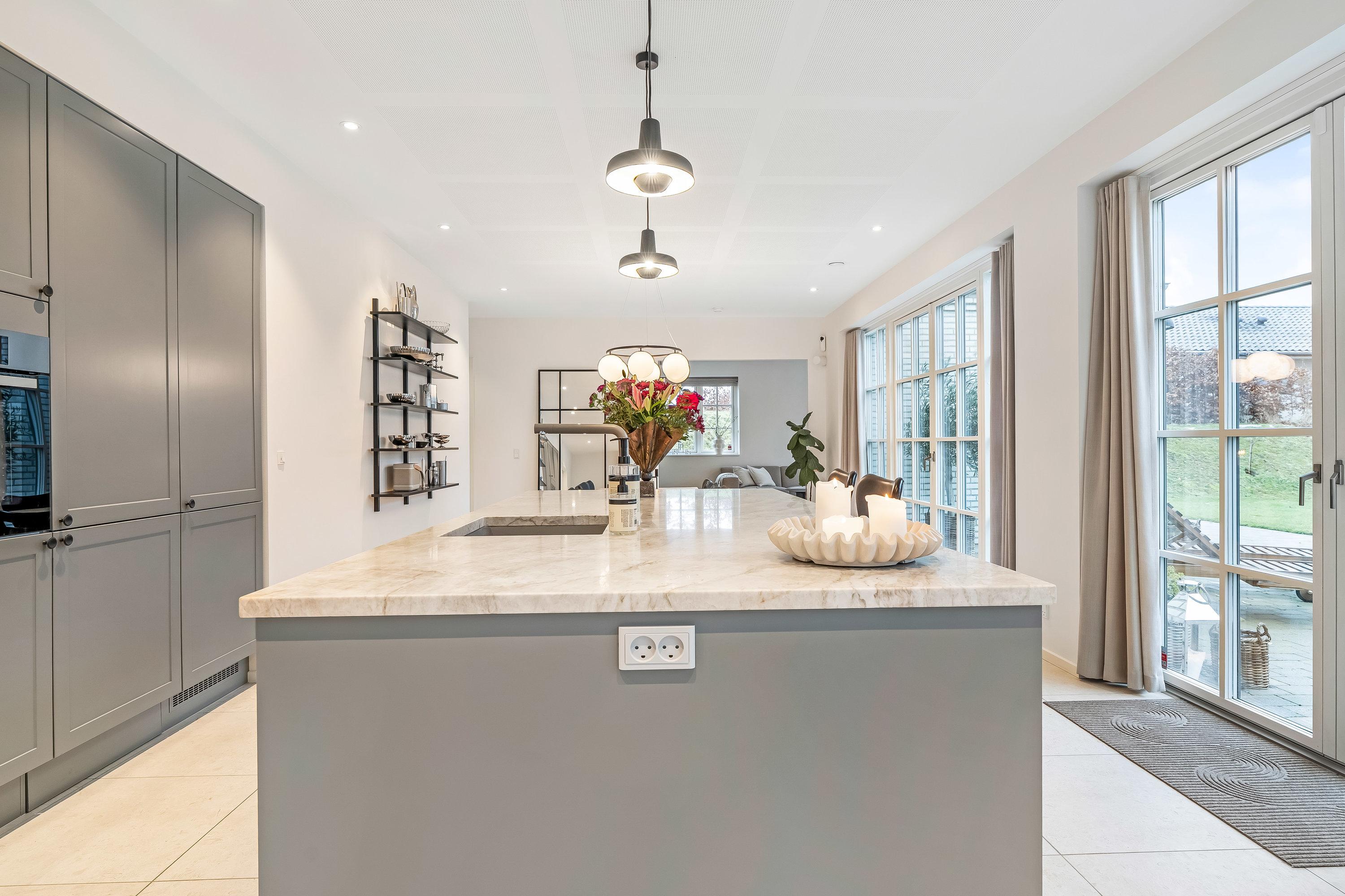 Fremhævet køkken billede i fuldskærmstilstand. Billede af Amorbuen 4, 3400 Hillerød