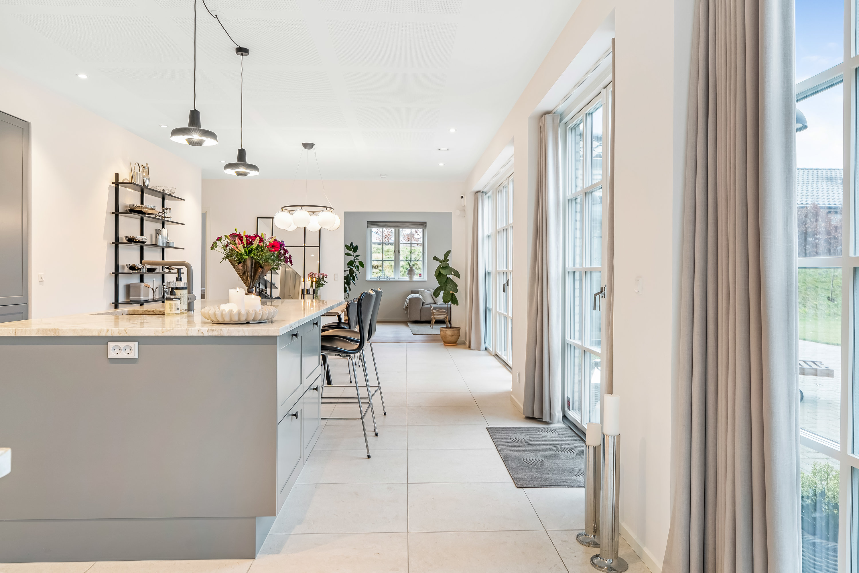 Fremhævet gang billede i fuldskærmstilstand. Billede af Amorbuen 4, 3400 Hillerød