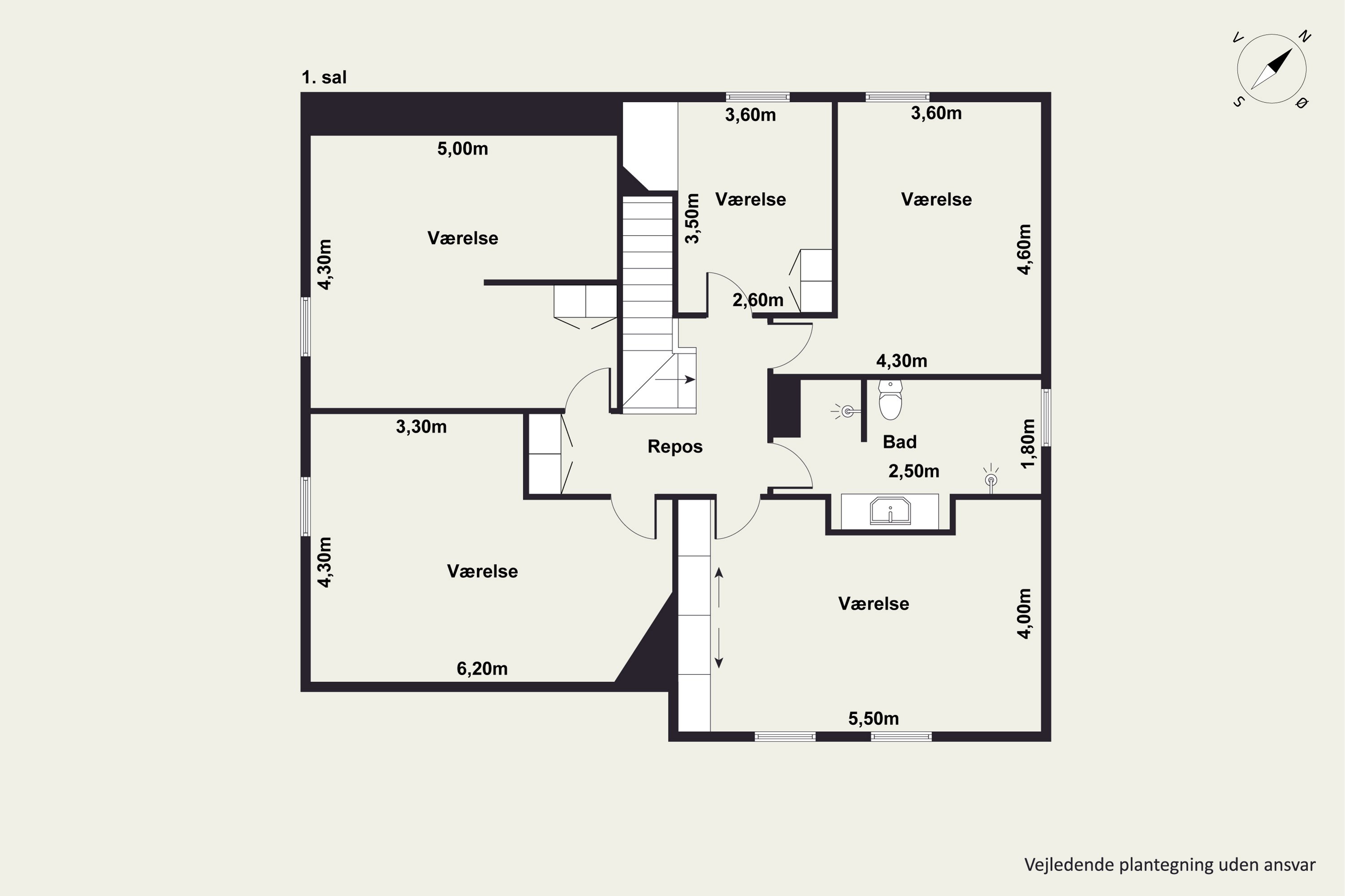 Plantegninger billede af Jernbanegade 61, 9670 Løgstør