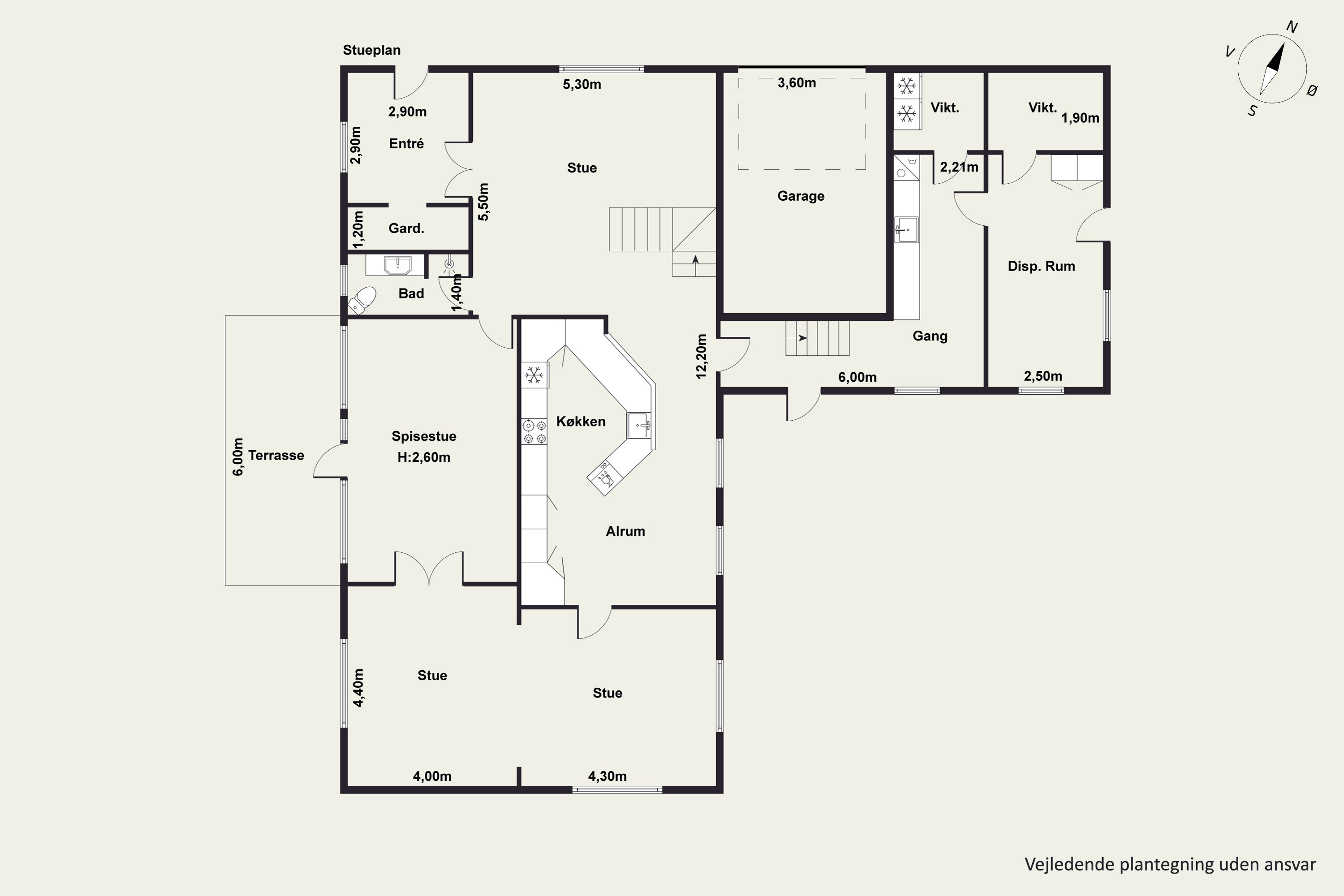 Plantegninger billede af Vindblæsvej 39, 9670 Løgstør