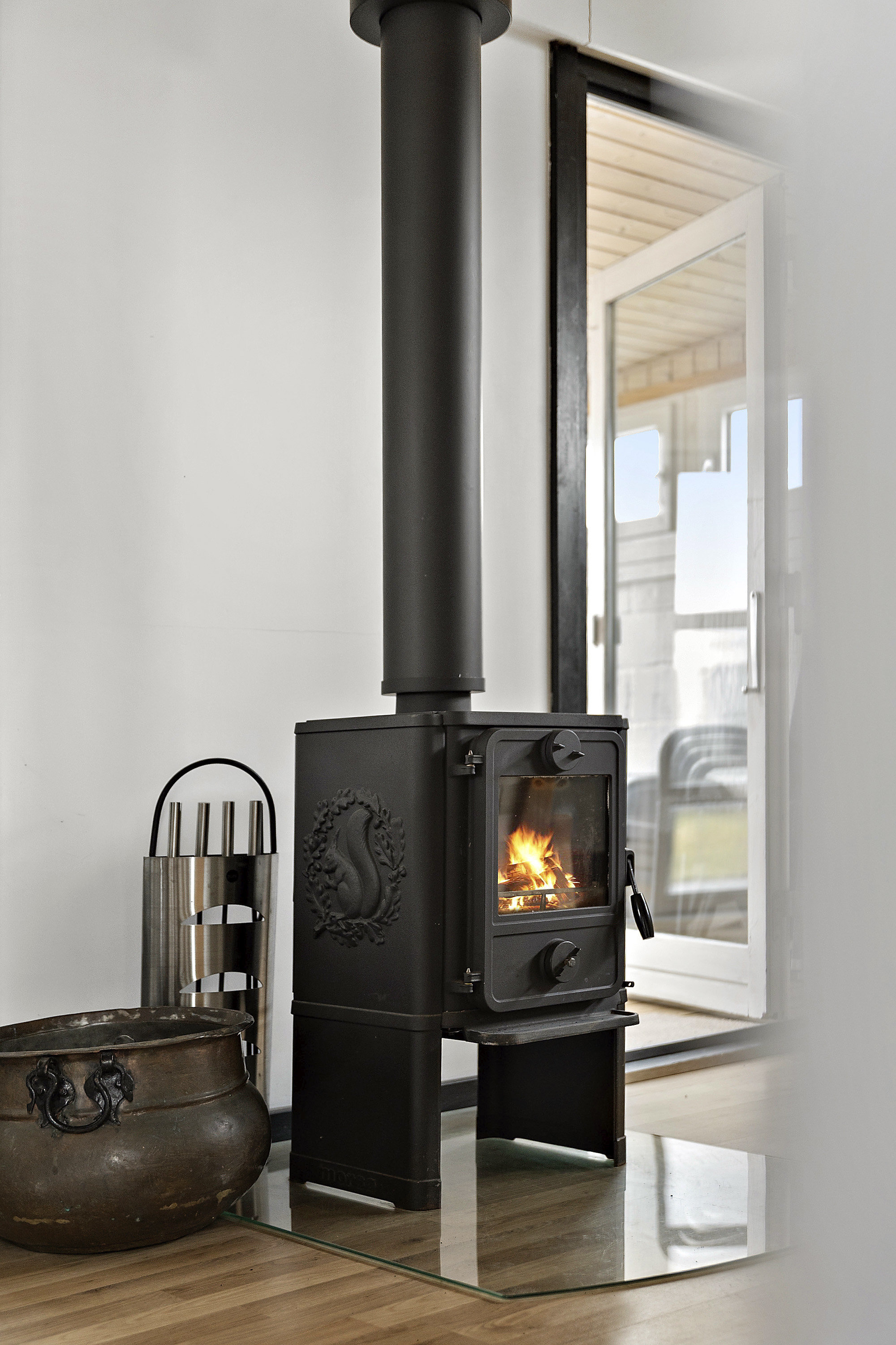 Fremhævet stue billede i fuldskærmstilstand. Billede af Bjerghuse 35, 6990 Ulfborg