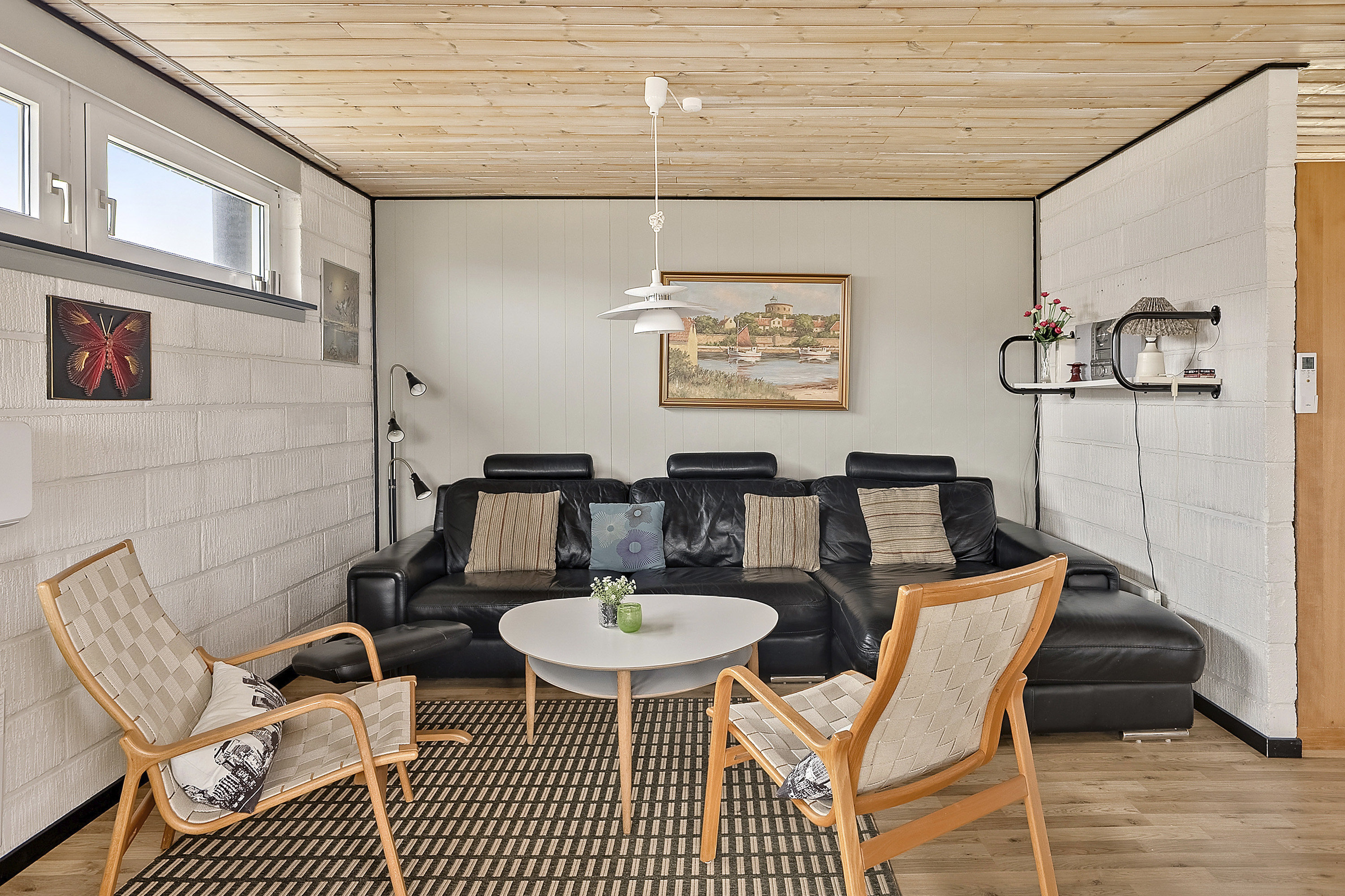 Fremhævet stue billede i fuldskærmstilstand. Billede af Bjerghuse 35, 6990 Ulfborg