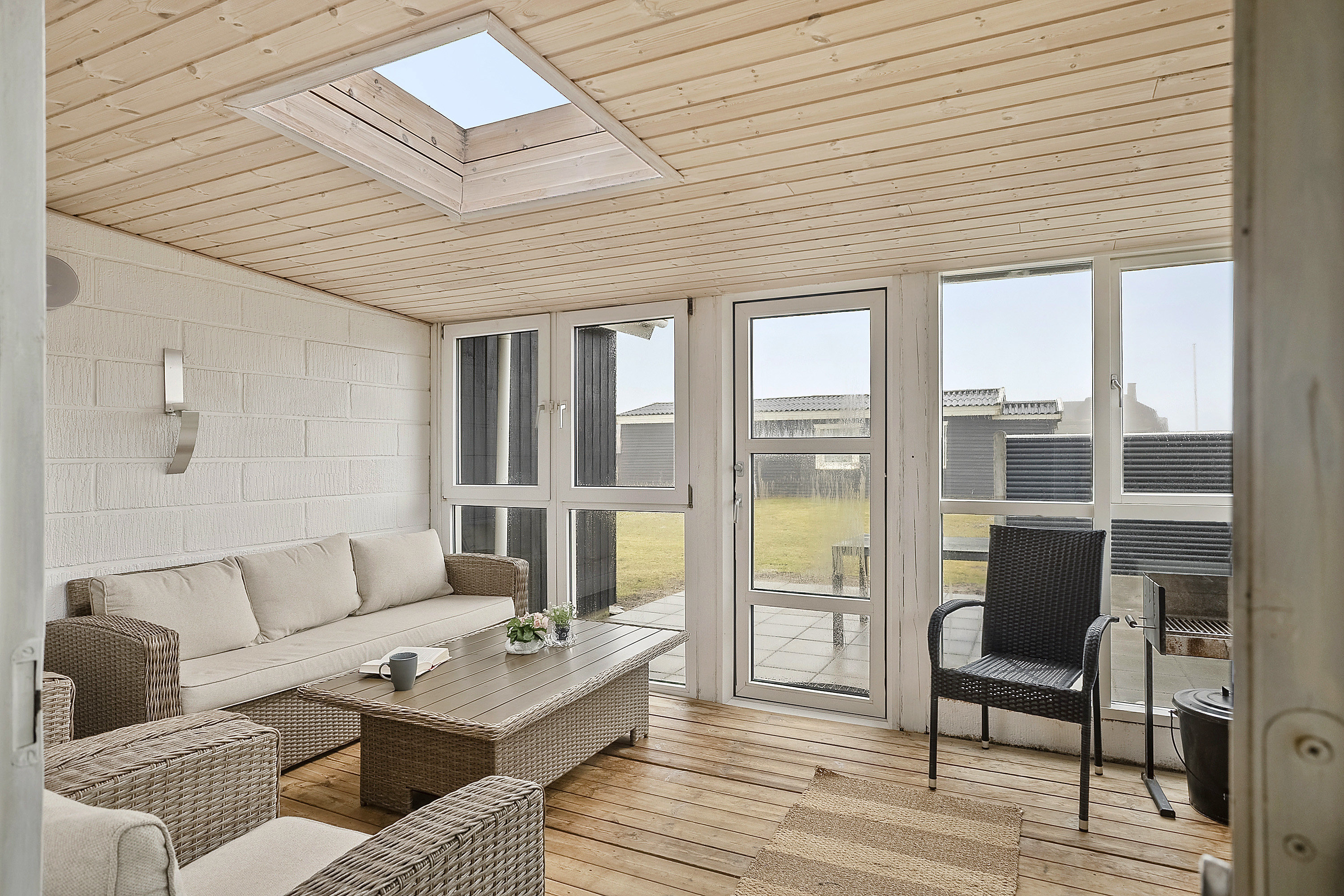 Fremhævet stue billede i fuldskærmstilstand. Billede af Bjerghuse 35, 6990 Ulfborg