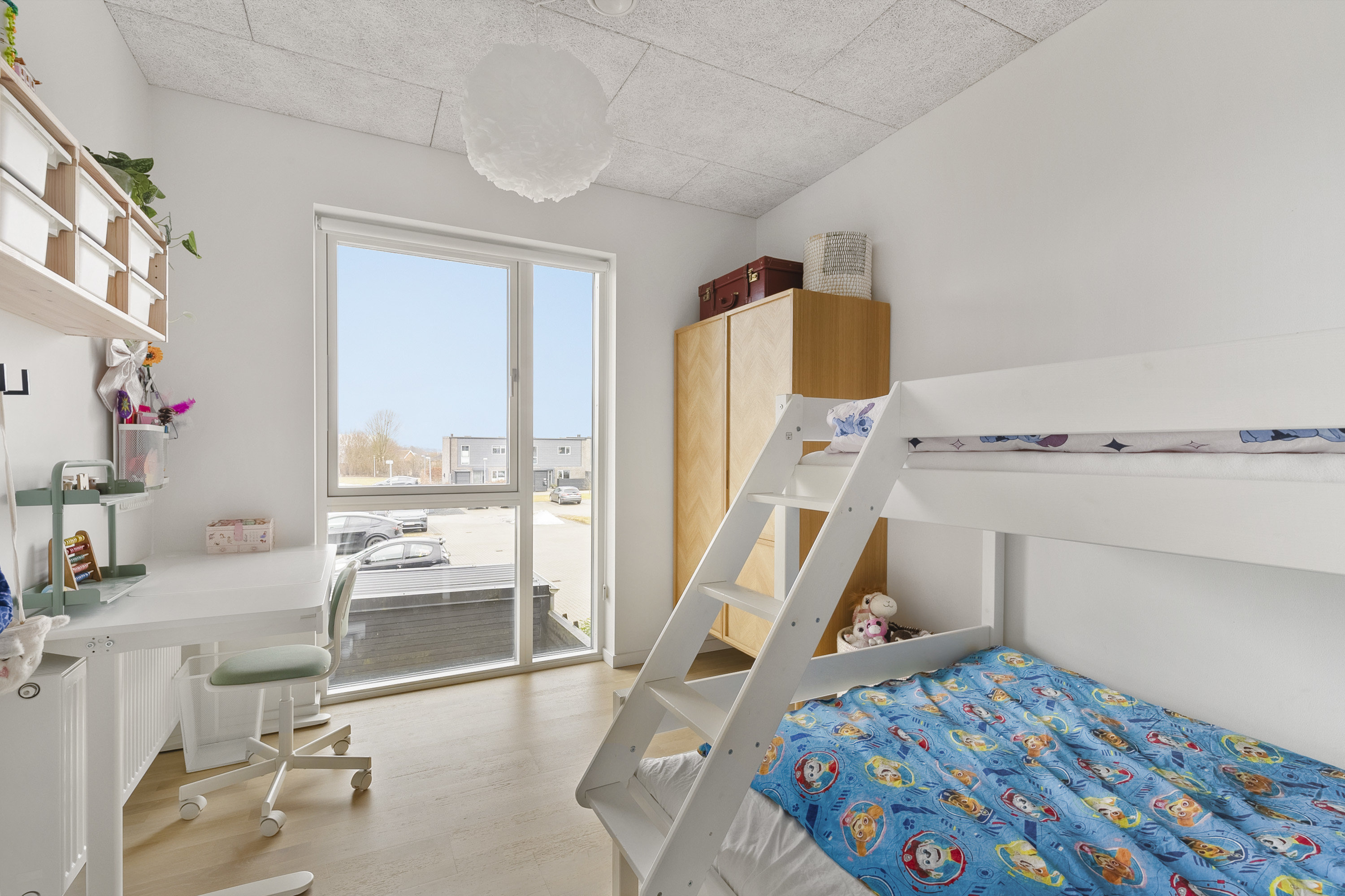 Fremhævet soveværelse billede i fuldskærmstilstand. Billede af Østergårds Alle 52, 8362 Hørning