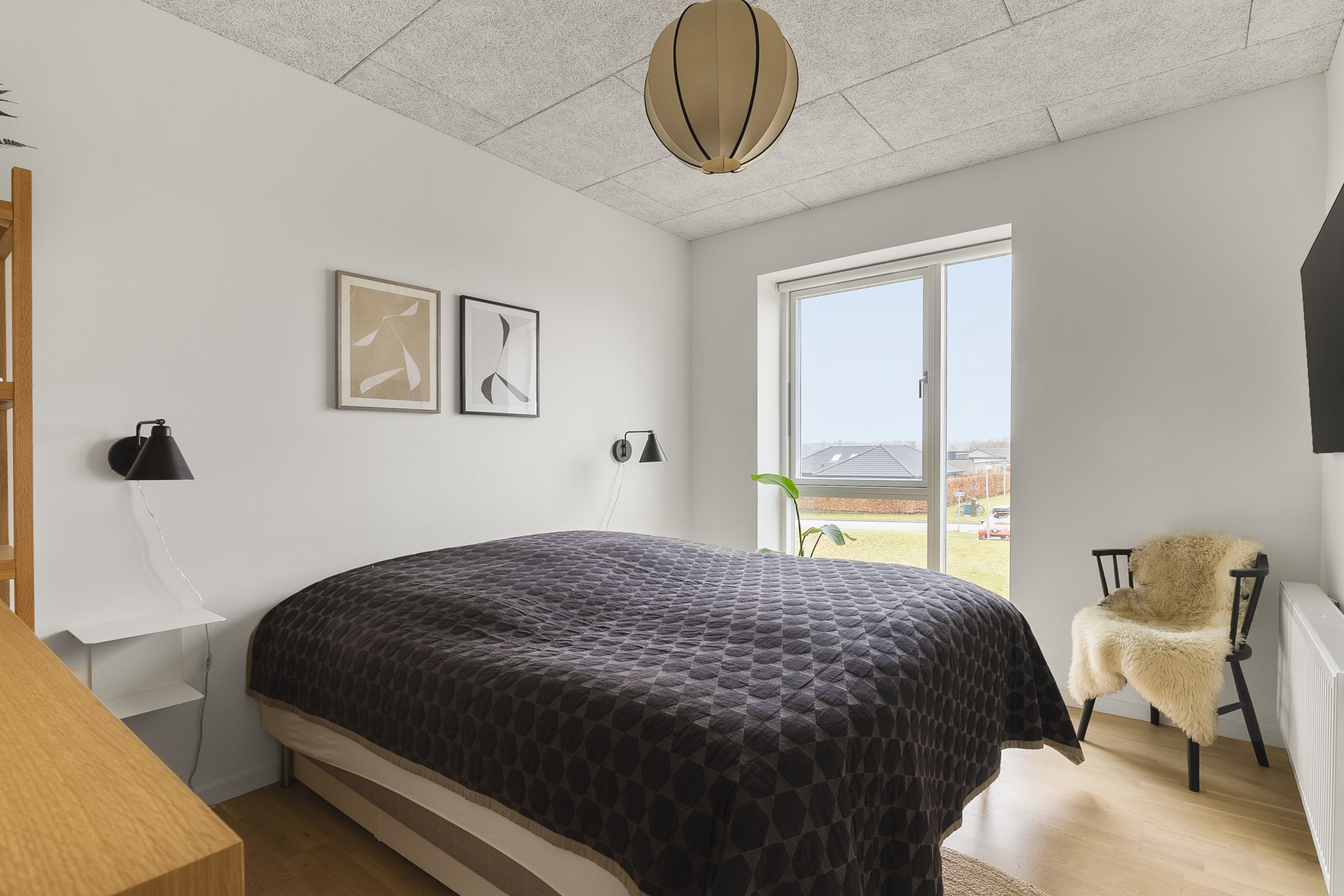 Fremhævet soveværelse billede i fuldskærmstilstand. Billede af Østergårds Alle 52, 8362 Hørning