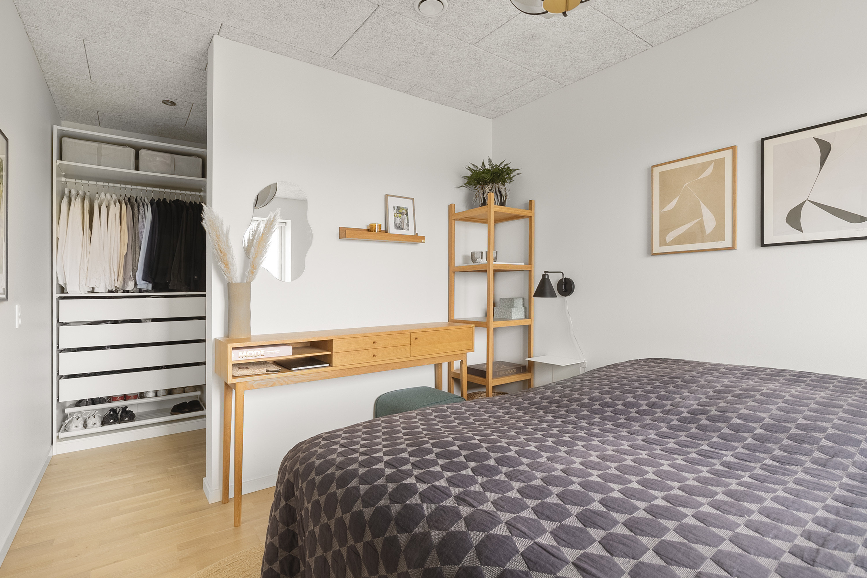 Fremhævet soveværelse billede i fuldskærmstilstand. Billede af Østergårds Alle 52, 8362 Hørning