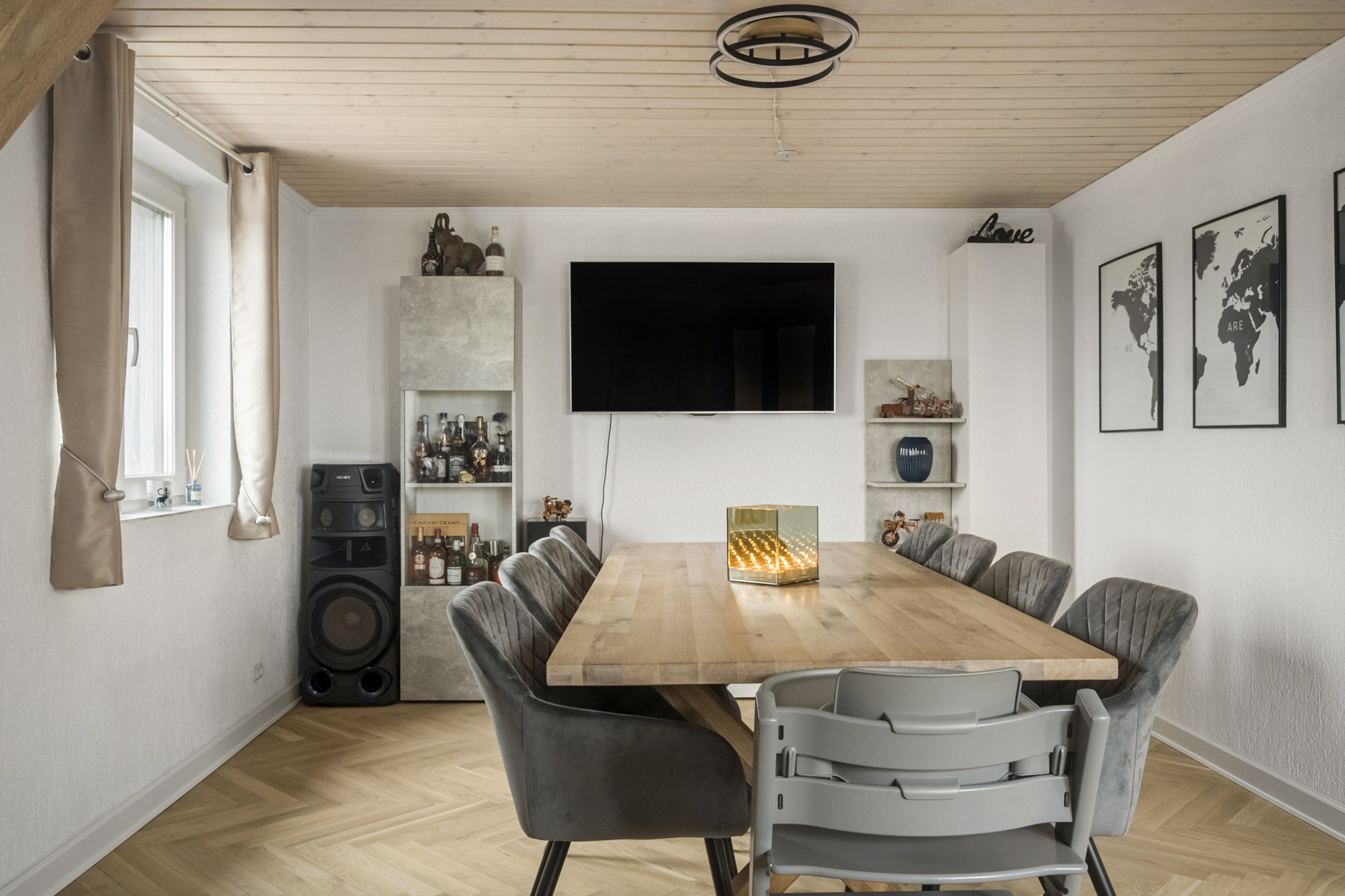 Fremhævet spisestue billede i fuldskærmstilstand. Billede af Bonnesigvej 23, Resen, 7600 Struer