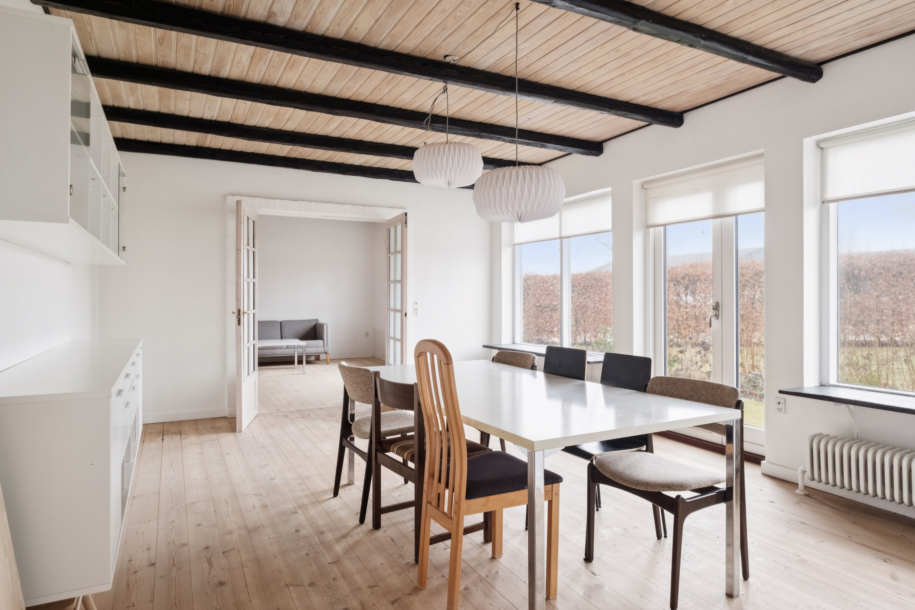 Fremhævet stue billede i fuldskærmstilstand. Billede af Vindblæsvej 39, 9670 Løgstør