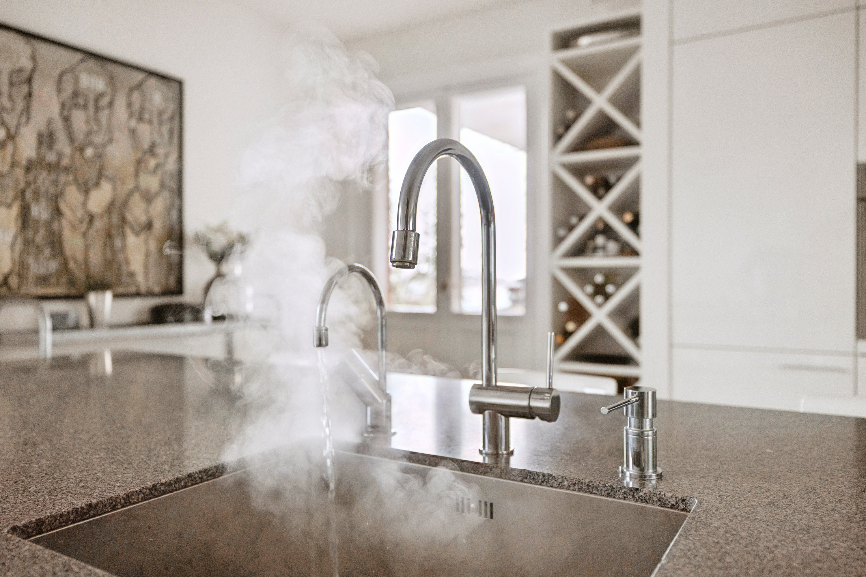 Fremhævet køkken billede i fuldskærmstilstand. Billede af Sølystvej 16, 8660 Skanderborg