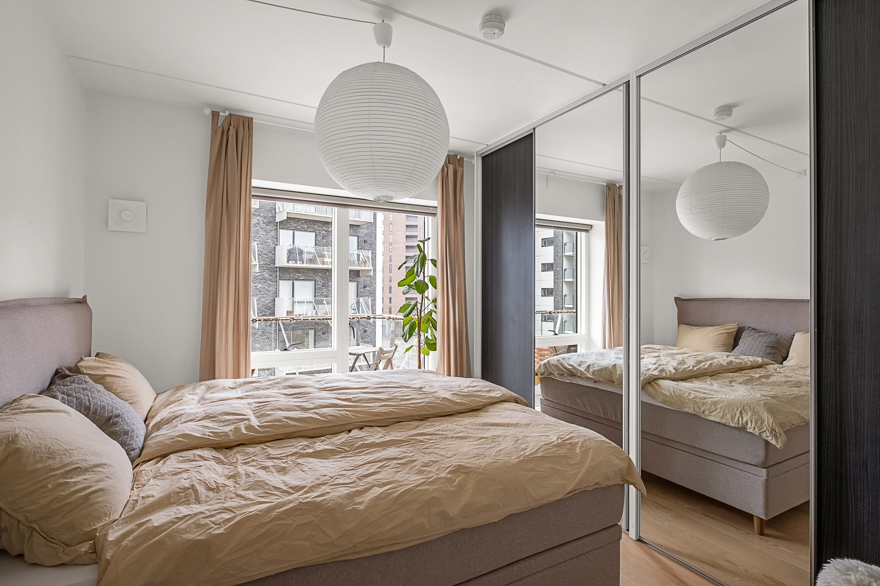 Fremhævet soveværelse billede i fuldskærmstilstand. Billede af Åhusene 7, 3. 5., 8000 Aarhus C