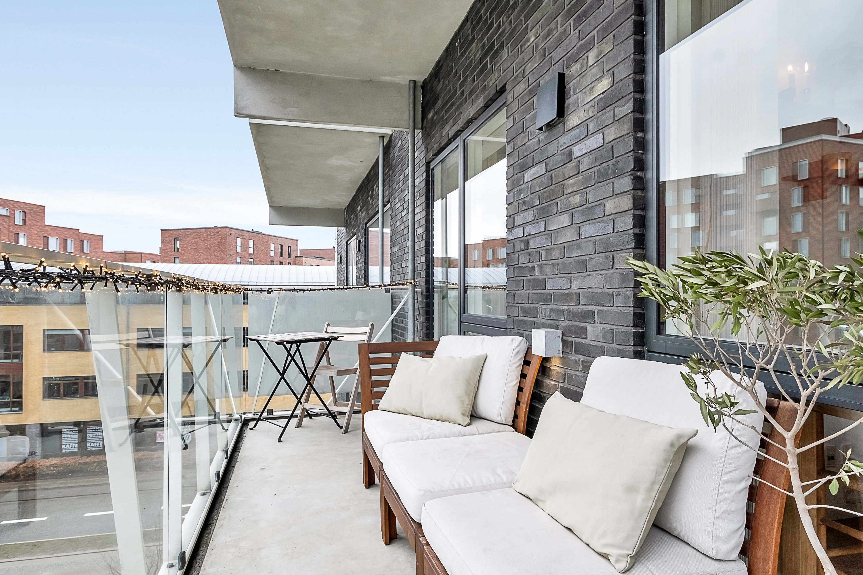 Fremhævet altan billede i fuldskærmstilstand. Billede af Åhusene 7, 3. 5., 8000 Aarhus C