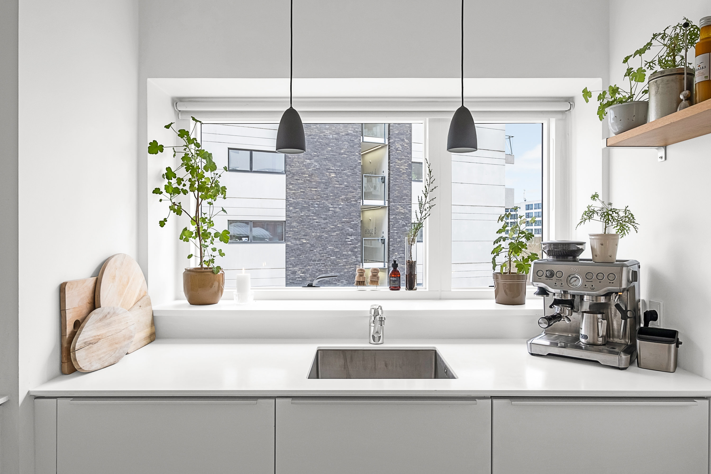 Fremhævet køkken billede i fuldskærmstilstand. Billede af Åhusene 7, 3. 5., 8000 Aarhus C