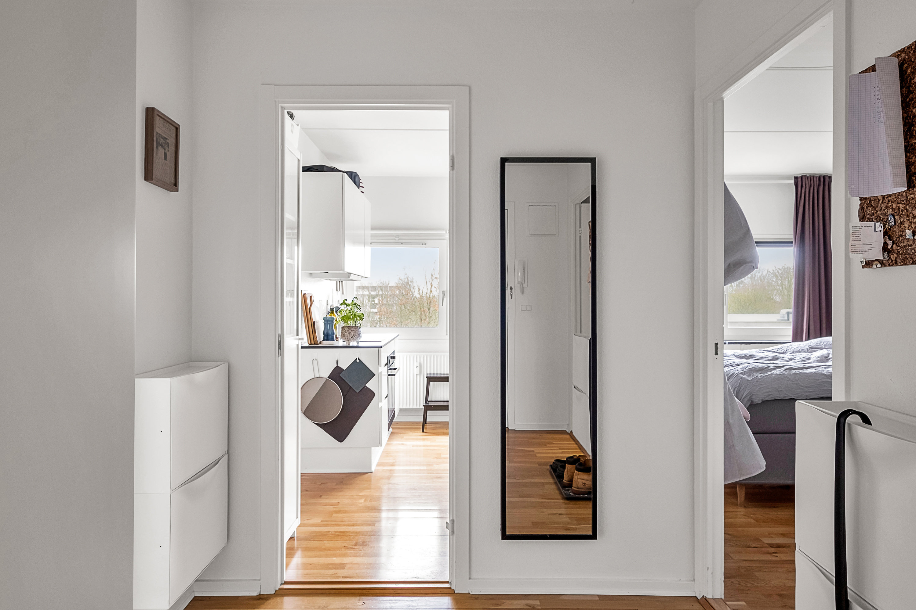 Fremhævet gang billede i fuldskærmstilstand. Billede af Vestervang 26, 2. mf., 8000 Aarhus C