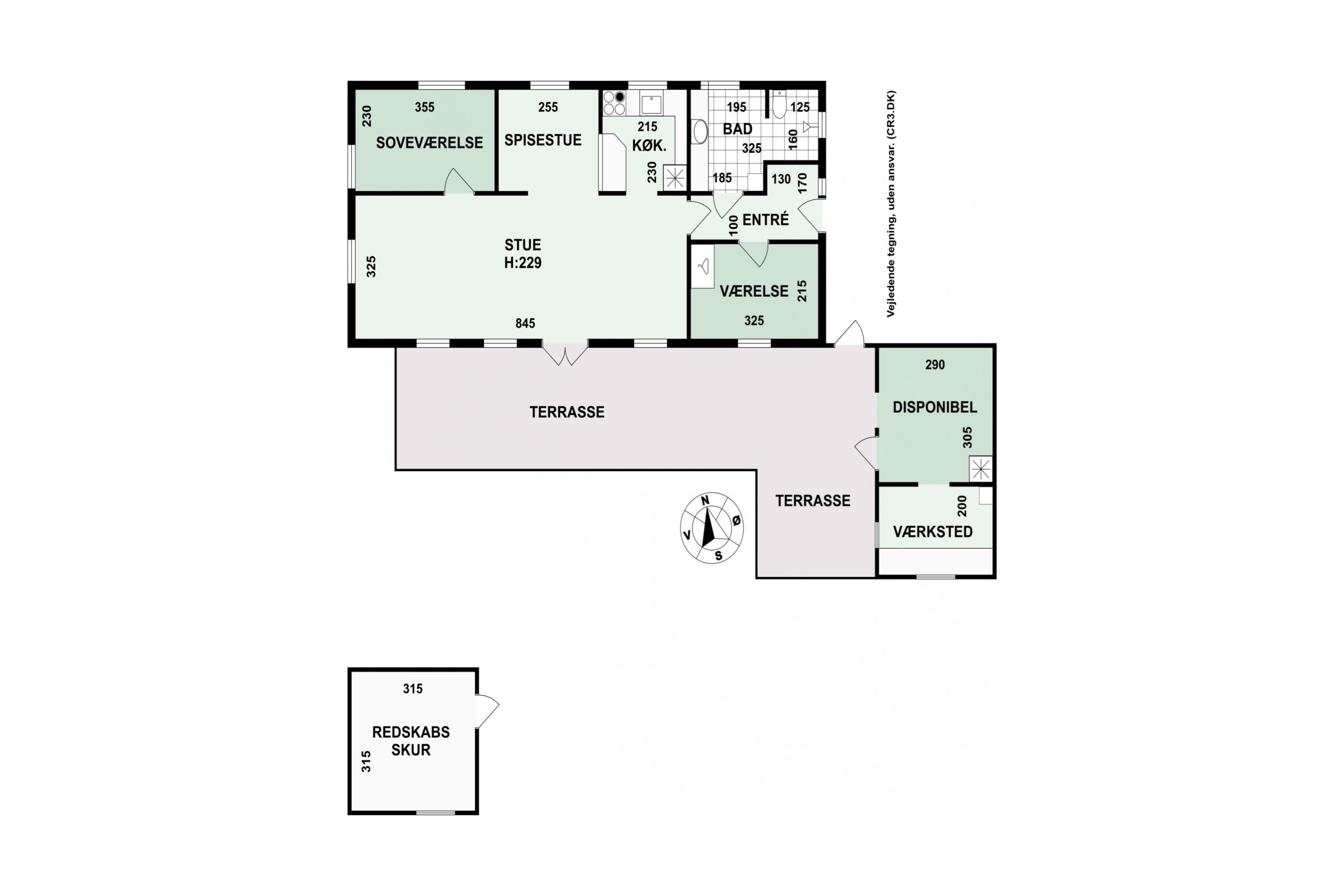 Plantegninger billede af Byåsen 27, 3250 Gilleleje