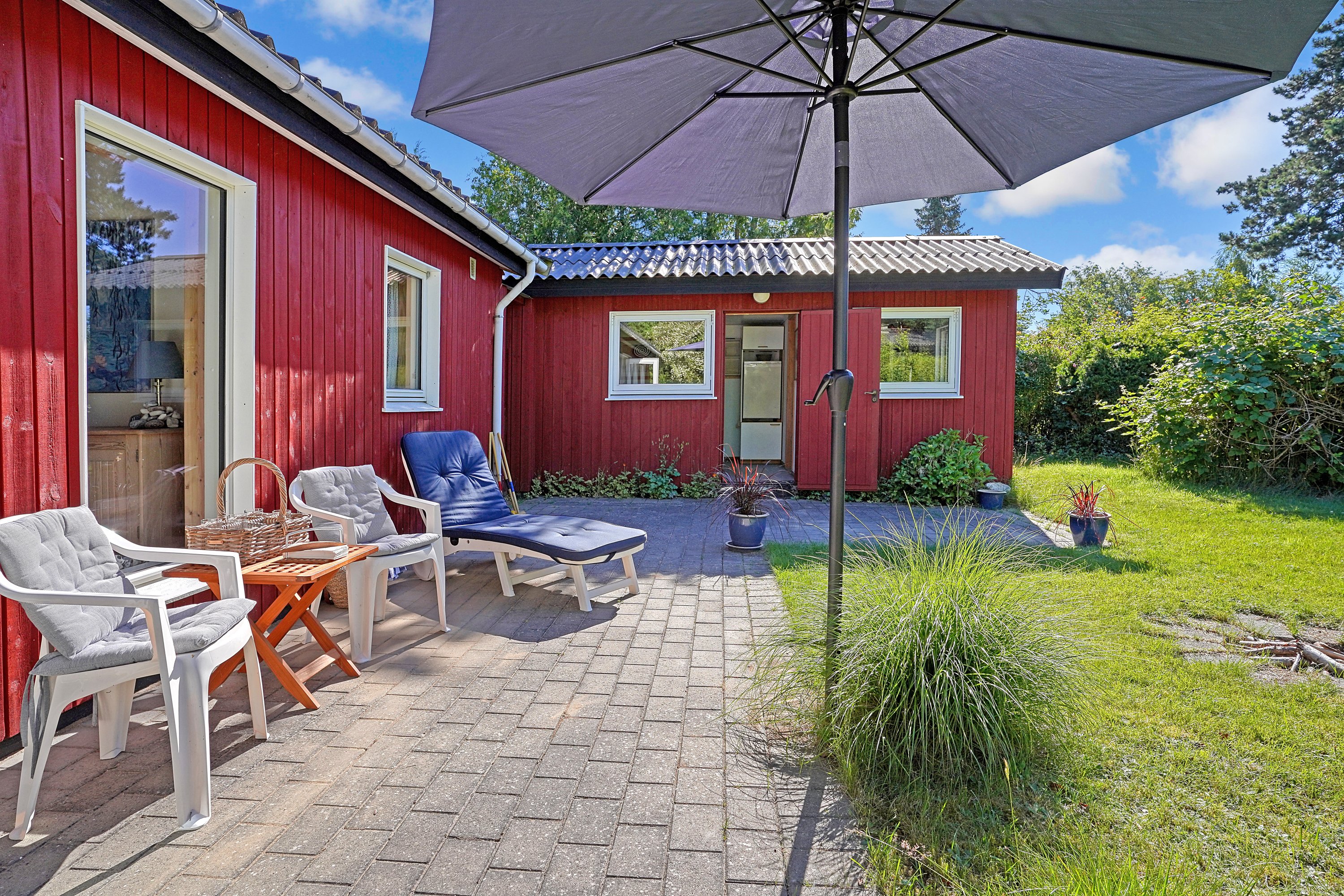 Fremhævet terrasse billede i fuldskærmstilstand. Billede af Byåsen 27, 3250 Gilleleje