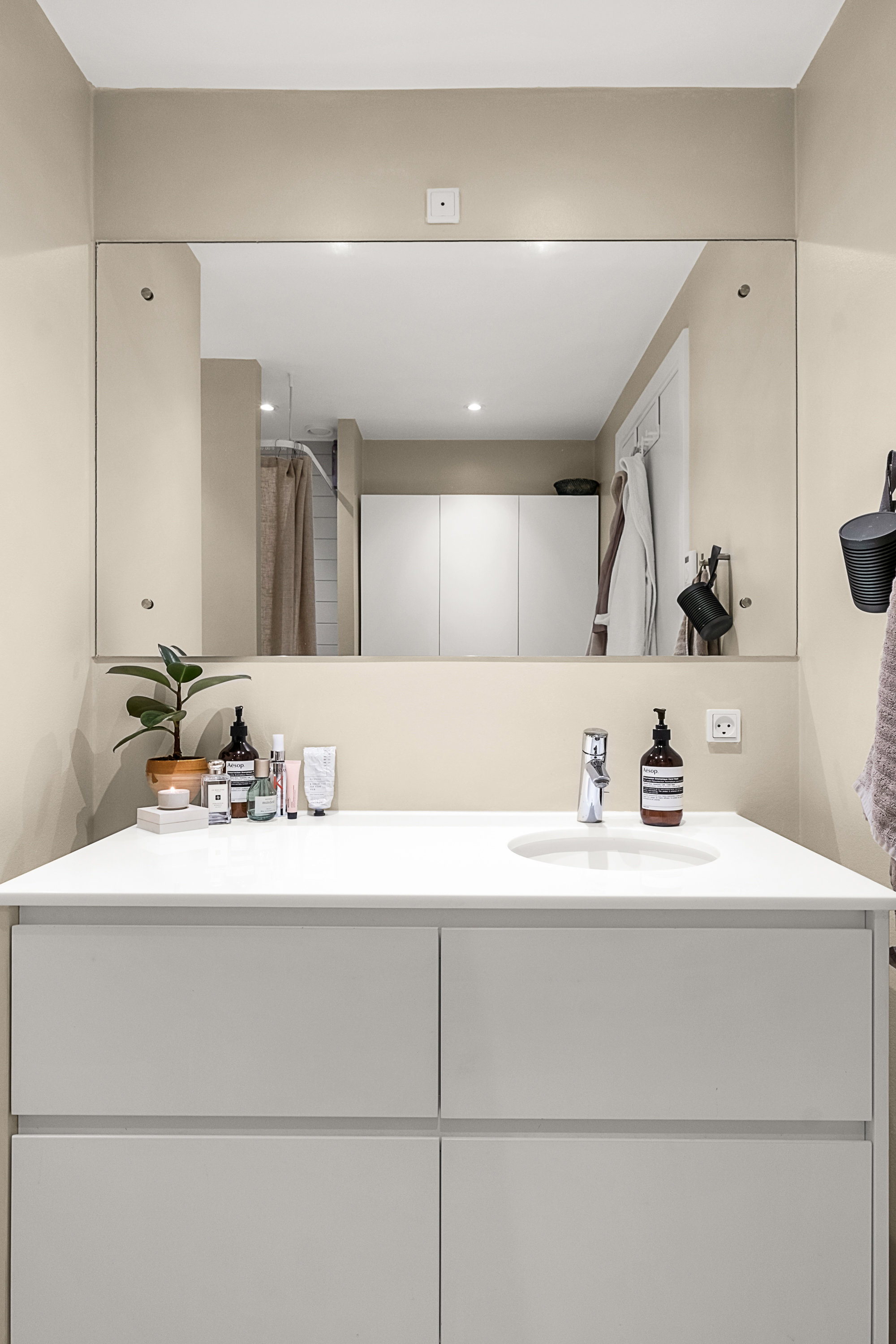 Fremhævet badeværelse billede i fuldskærmstilstand. Billede af Åhusene 7, 3. 5., 8000 Aarhus C