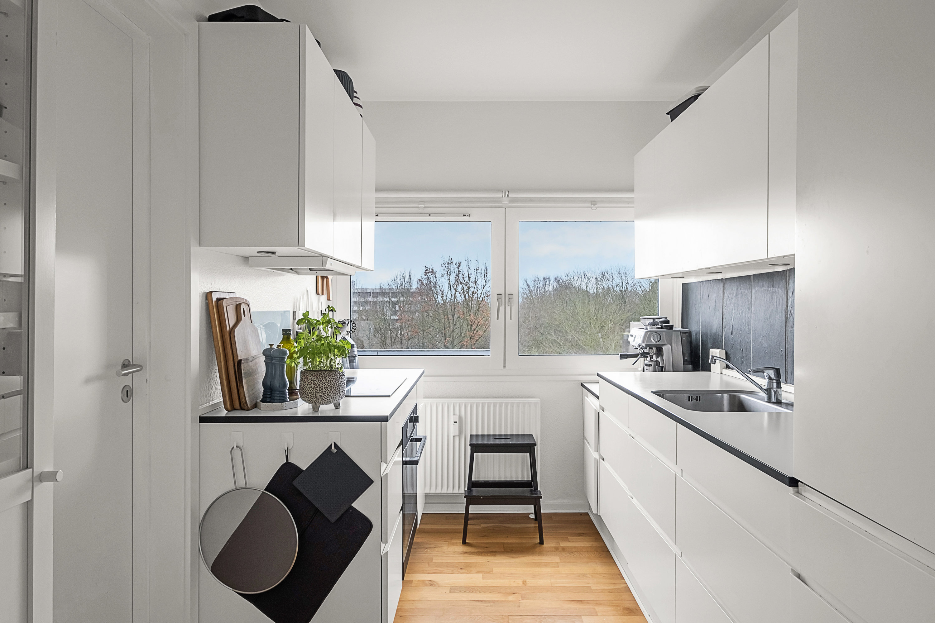 Fremhævet køkken billede i fuldskærmstilstand. Billede af Vestervang 26, 2. mf., 8000 Aarhus C