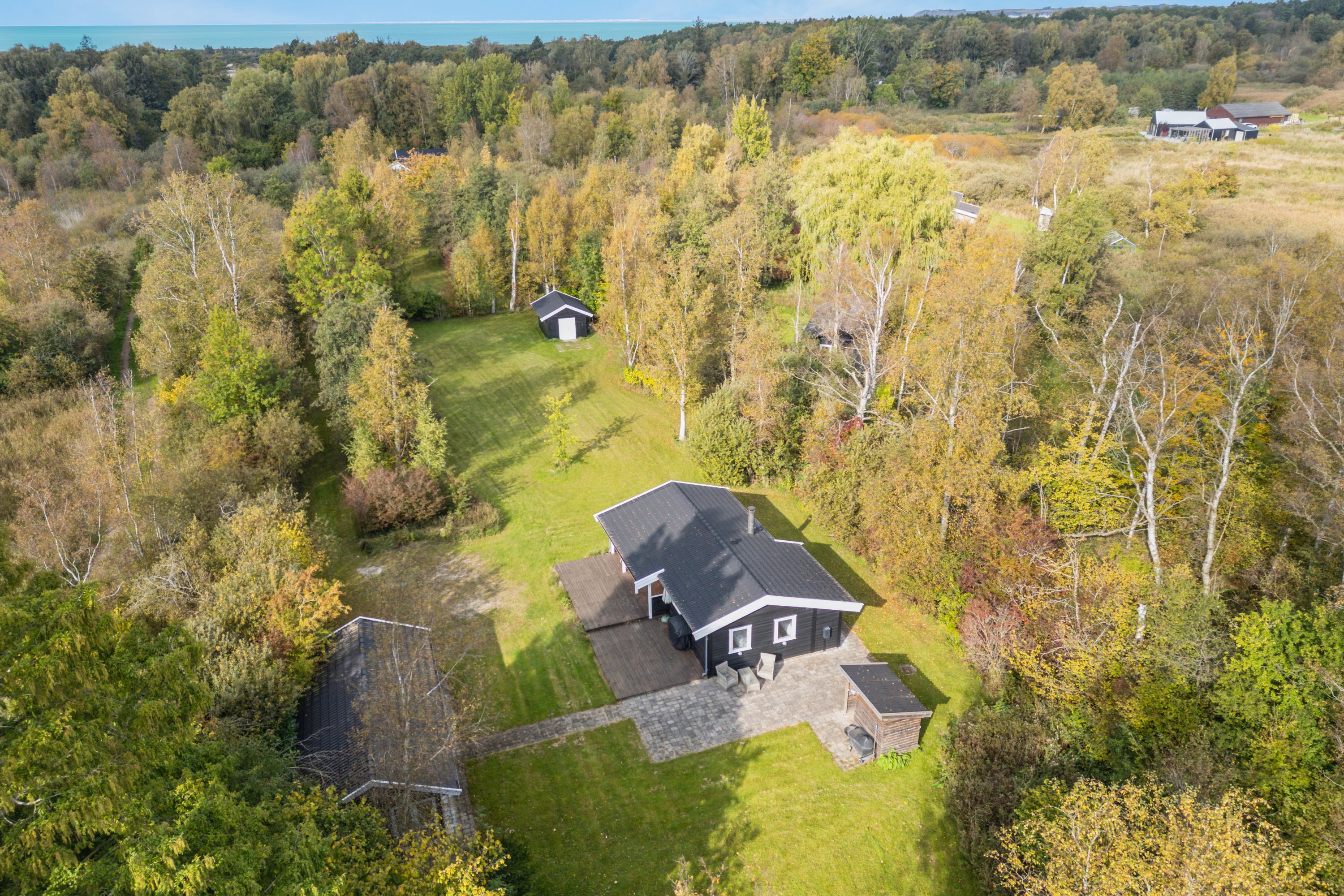 Fremhævet luftfoto billede i fuldskærmstilstand. Billede af Enghavevej 33, 4593 Eskebjerg