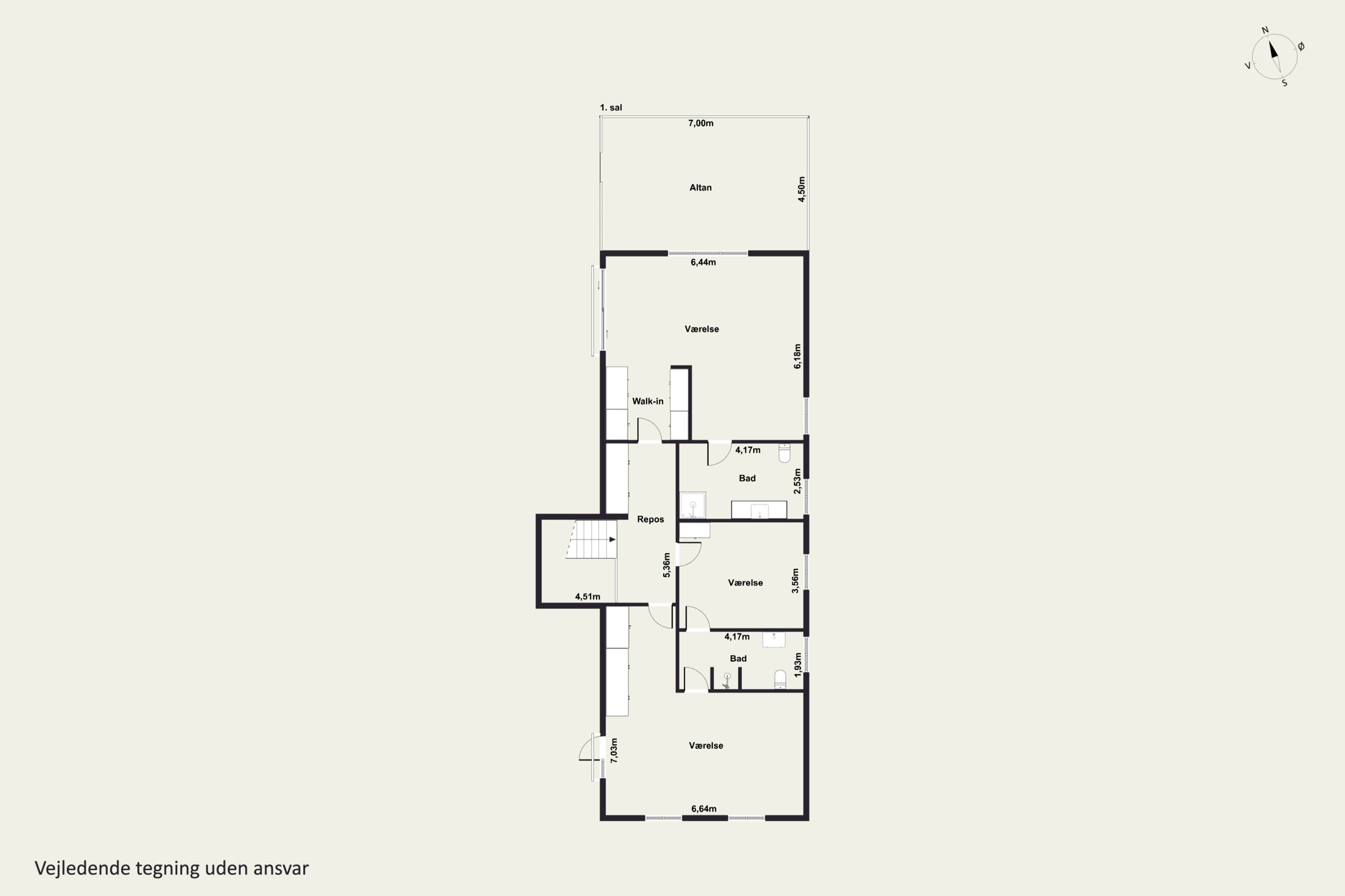 Plantegninger billede af Themstrupvej 17, 4690 Haslev