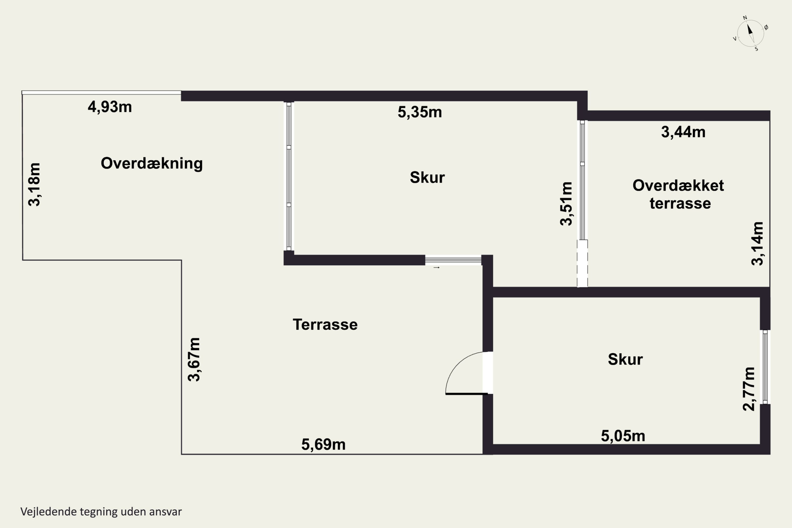 Plantegninger billede af Themstrupvej 17, 4690 Haslev