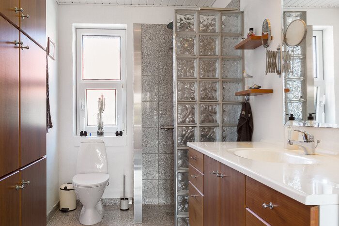 Fremhævet badeværelse billede i fuldskærmstilstand. Billede af Porsevej 11B, Vorupør, 7700 Thisted