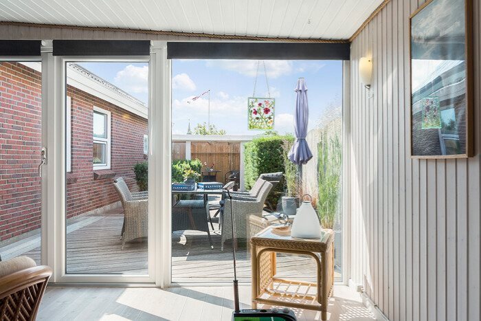 Fremhævet terrasse billede i fuldskærmstilstand. Billede af Porsevej 11B, Vorupør, 7700 Thisted