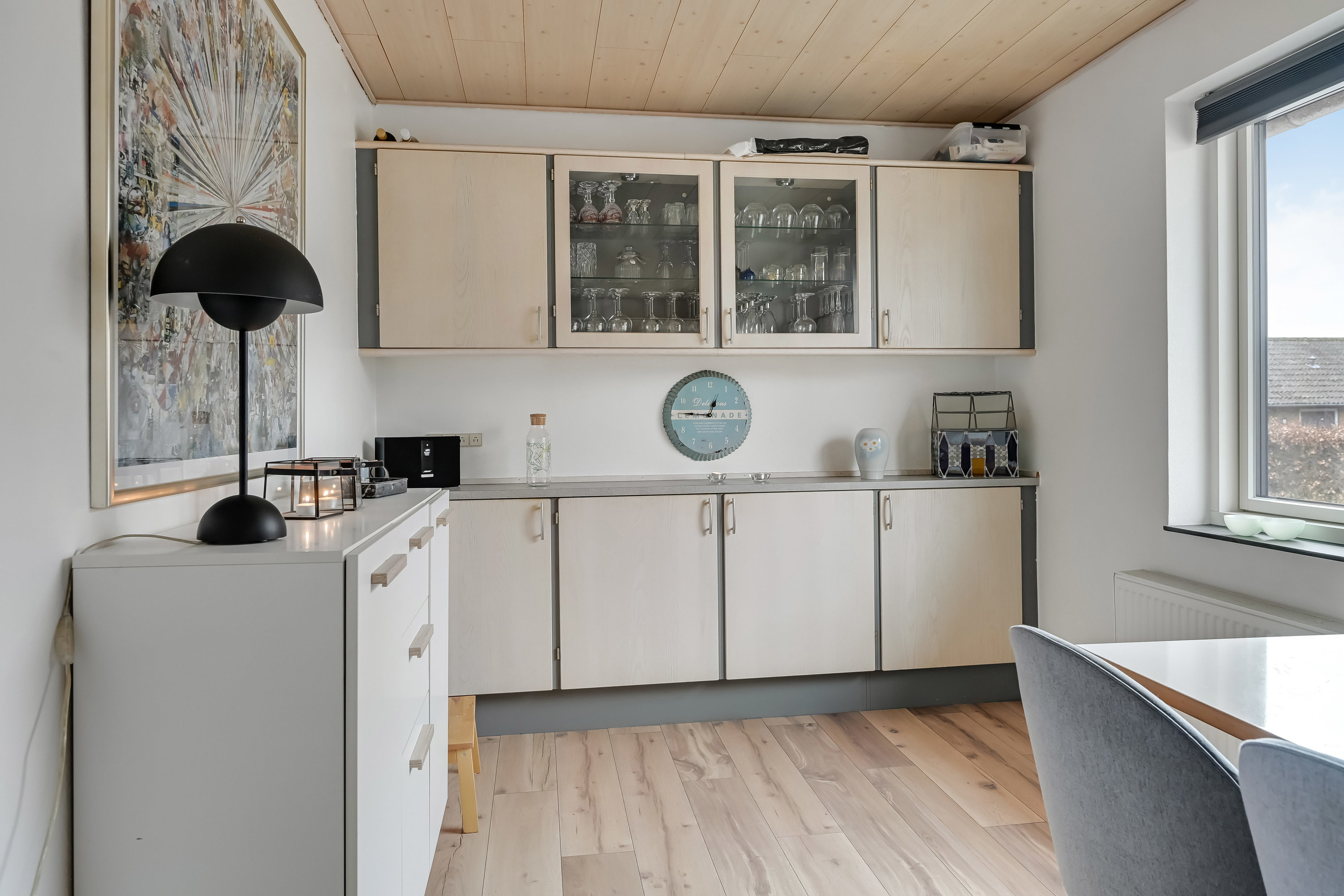 Fremhævet køkken billede i fuldskærmstilstand. Billede af Torvegade 7, 7250 Hejnsvig