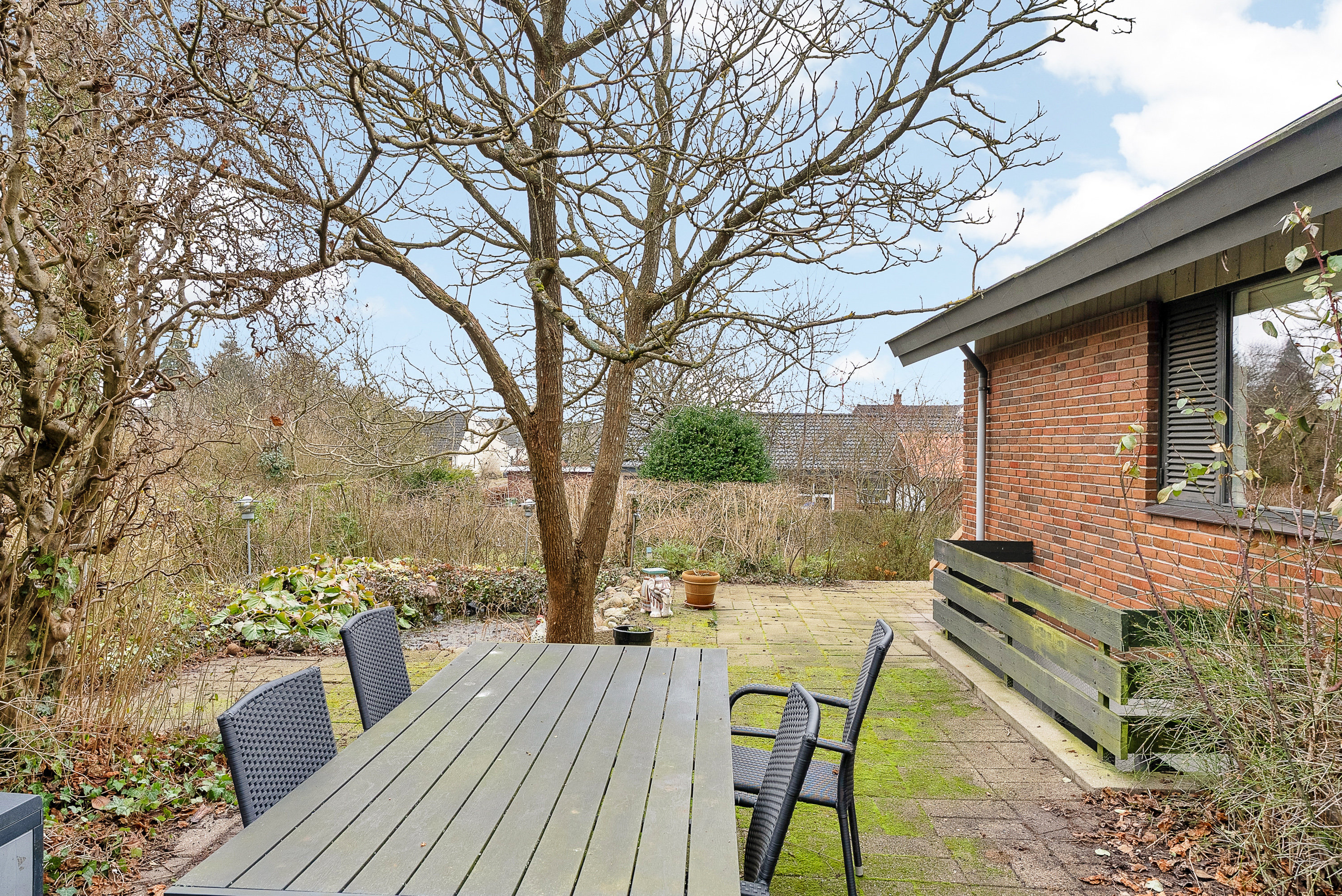 Fremhævet terrasse billede i fuldskærmstilstand. Billede af Kirketoften 3, Diernæs, 5600 Faaborg