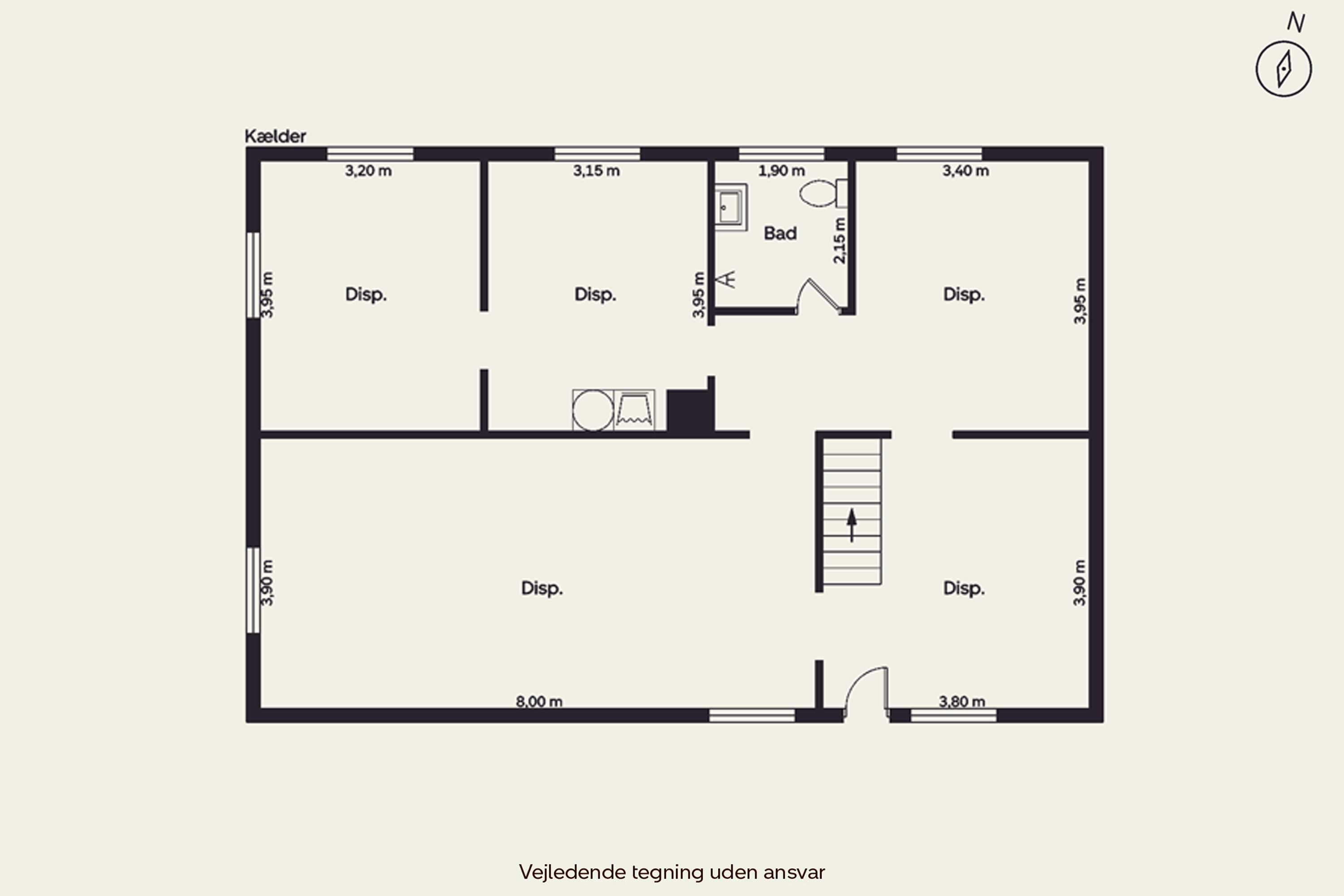 Plantegninger billede af Torvegade 7, 7250 Hejnsvig