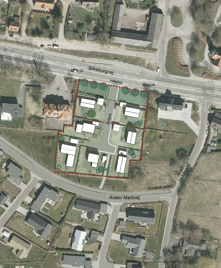 Fremhævet  billede i fuldskærmstilstand. Billede af Årslev Vænge 8, Årslev, 8220 Brabrand