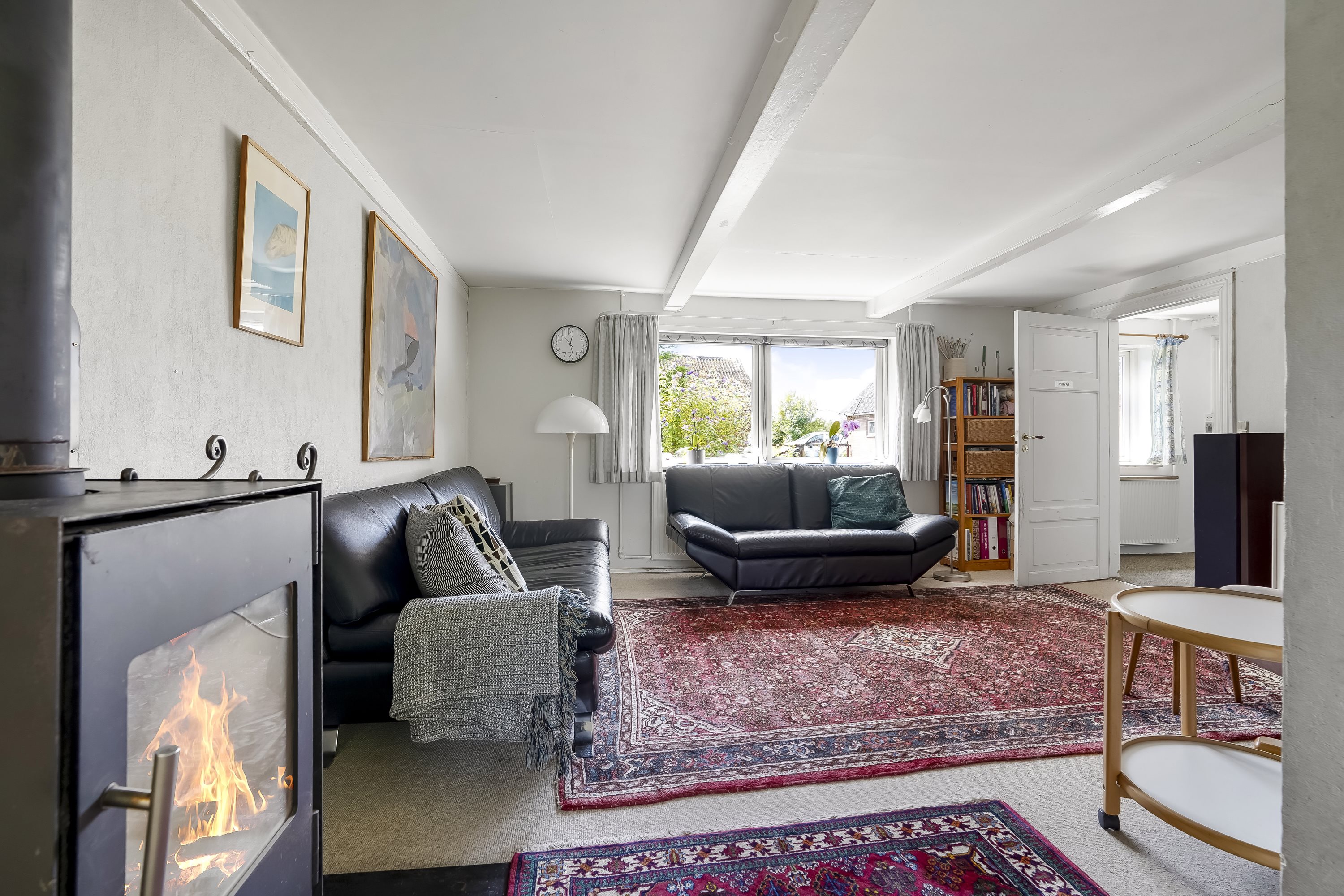 Fremhævet stue billede i fuldskærmstilstand. Billede af Ildvedvej 57, Ildved, 7300 Jelling