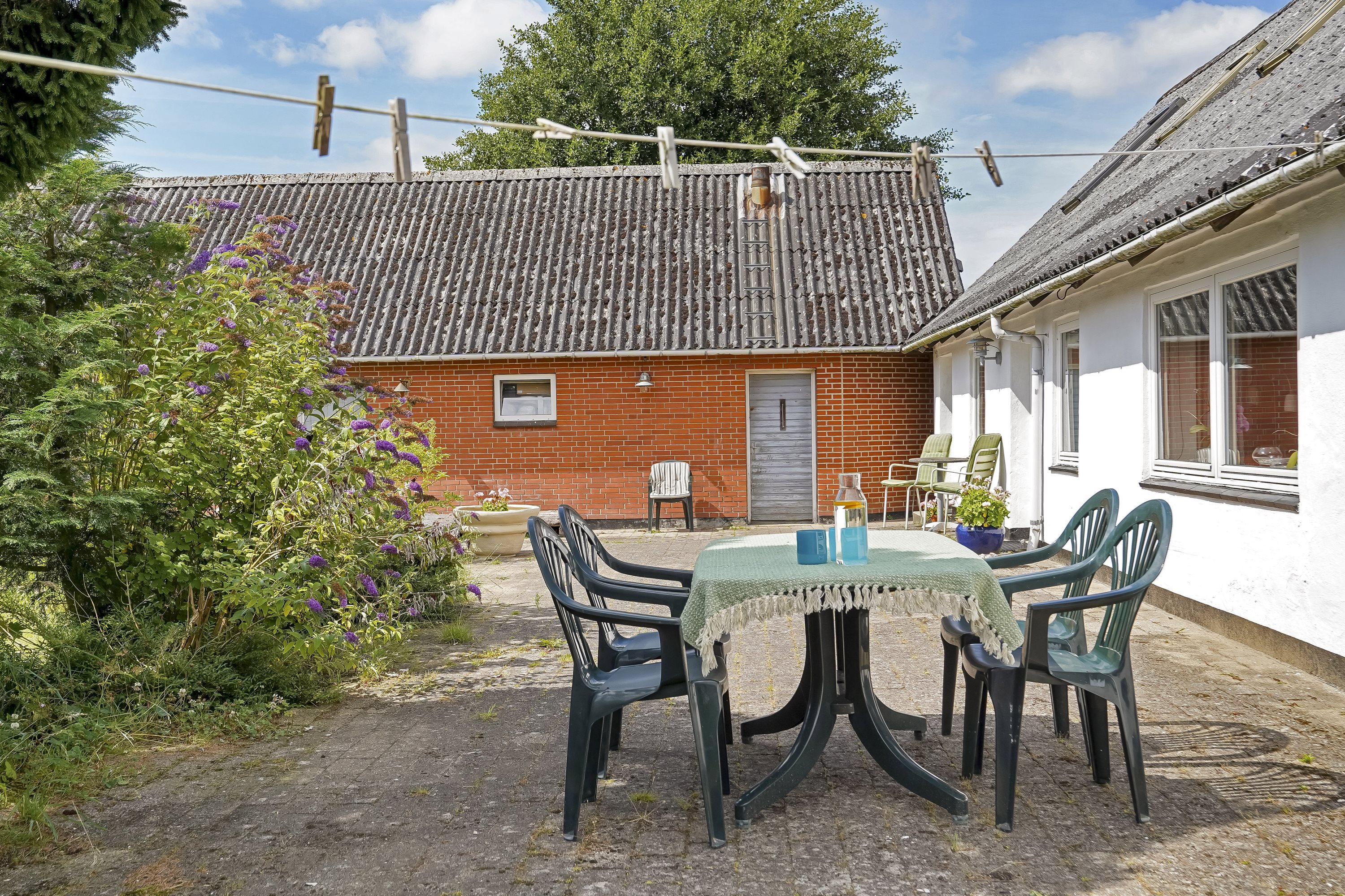 Fremhævet terrasse billede i fuldskærmstilstand. Billede af Ildvedvej 57, Ildved, 7300 Jelling