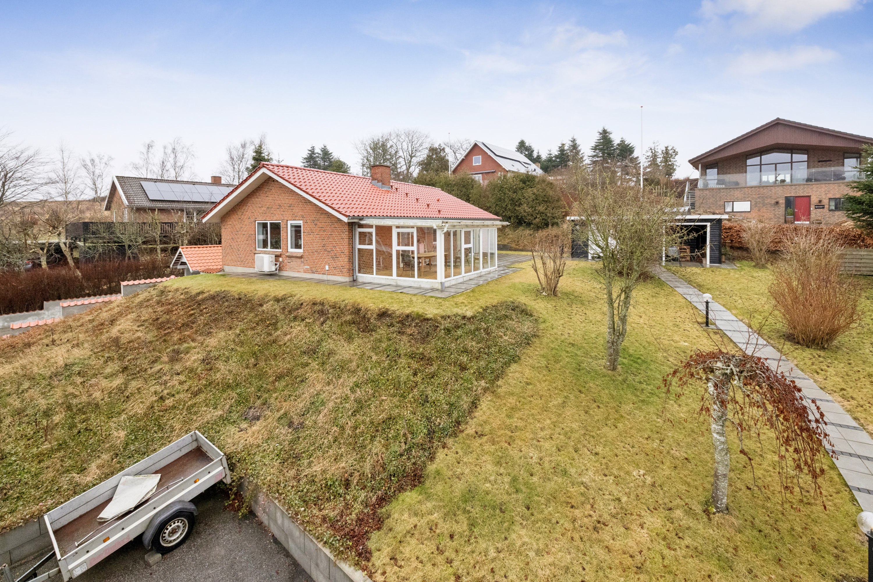 Fremhævet andet billede i fuldskærmstilstand. Billede af Bavnevej 14B, Hjarbæk, 8831 Løgstrup