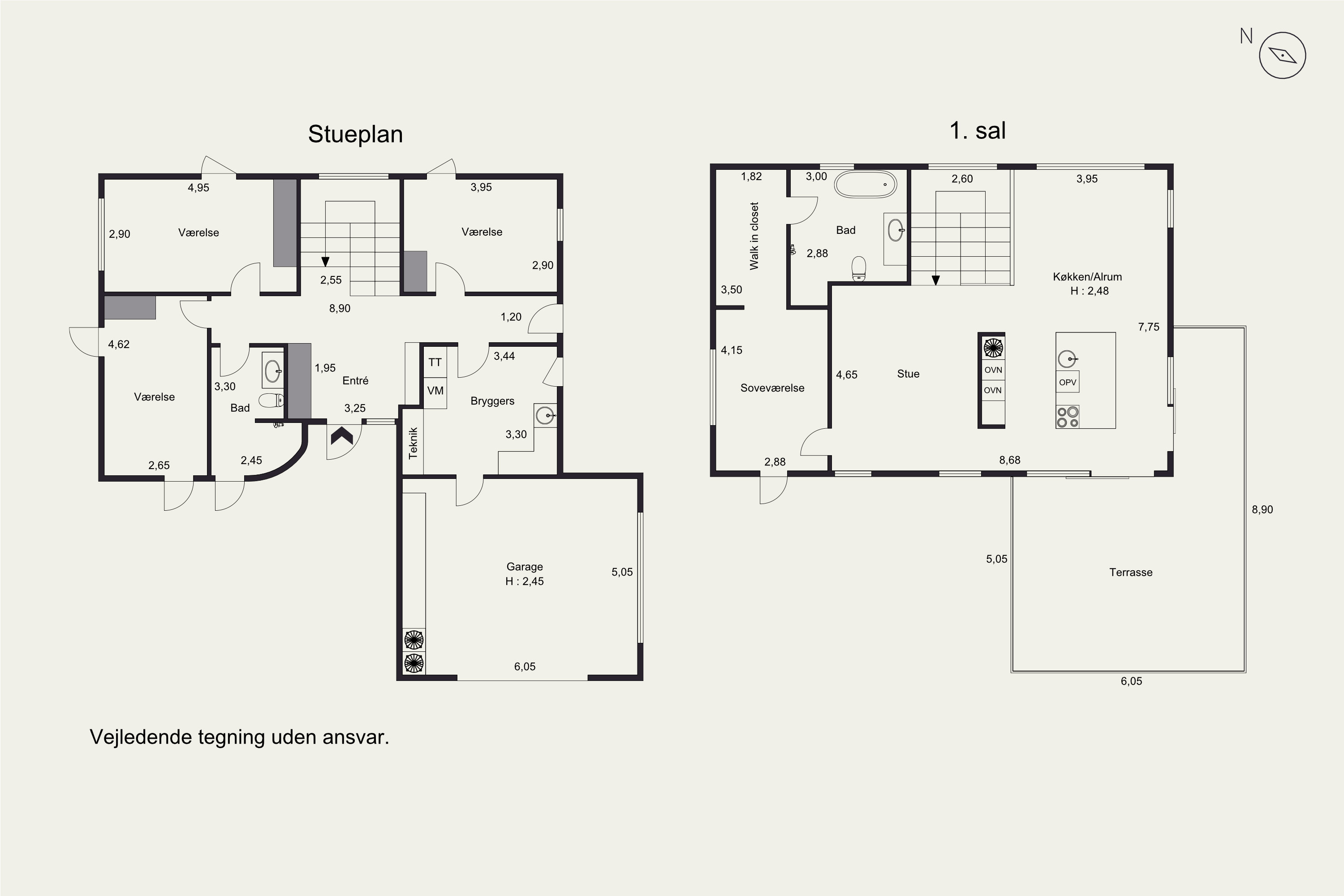 Plantegninger billede af Hou Strandpark 51, Hou, 8300 Odder