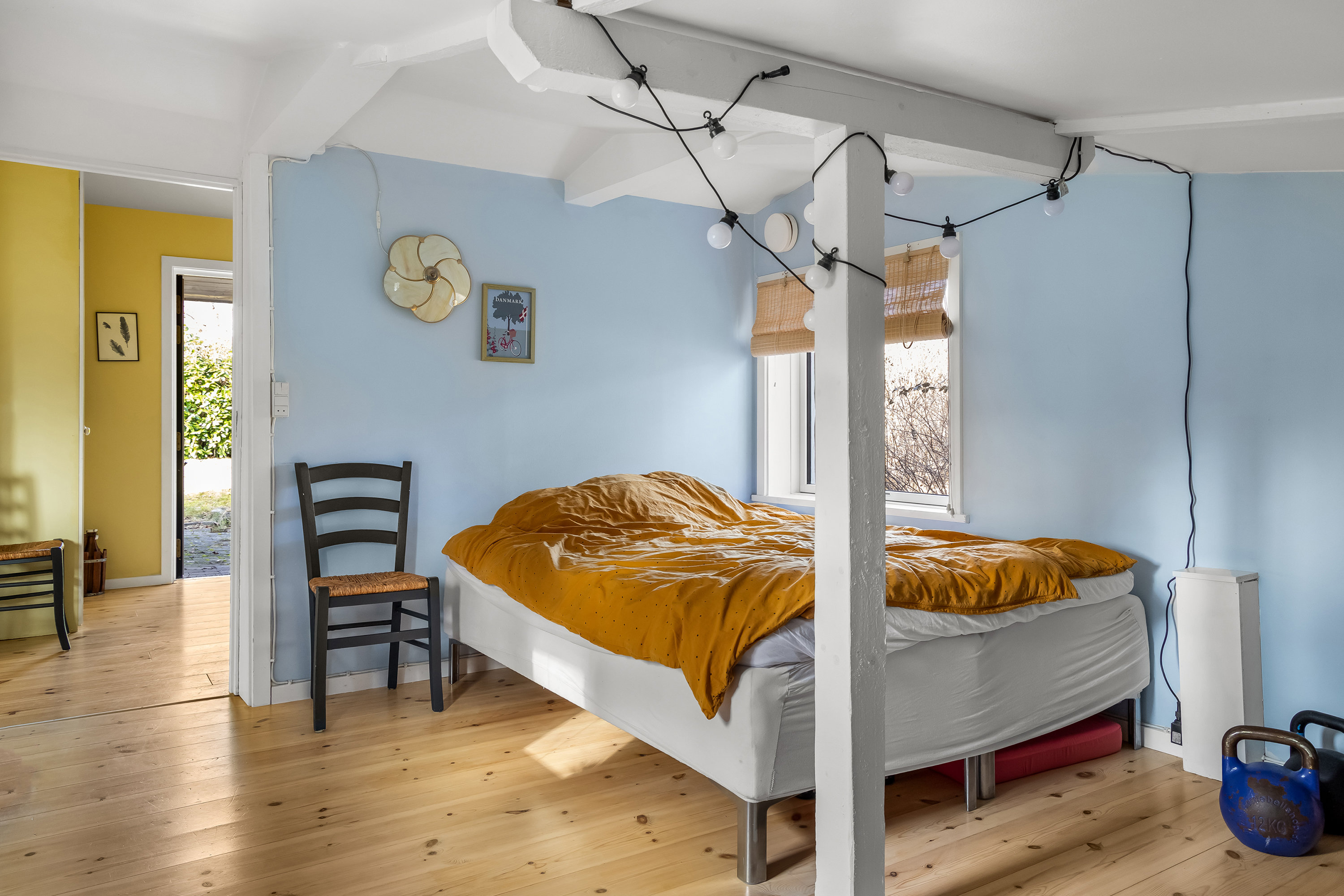 Fremhævet soveværelse billede i fuldskærmstilstand. Billede af Roarsvej 12, Kulhuse, 3630 Jægerspris