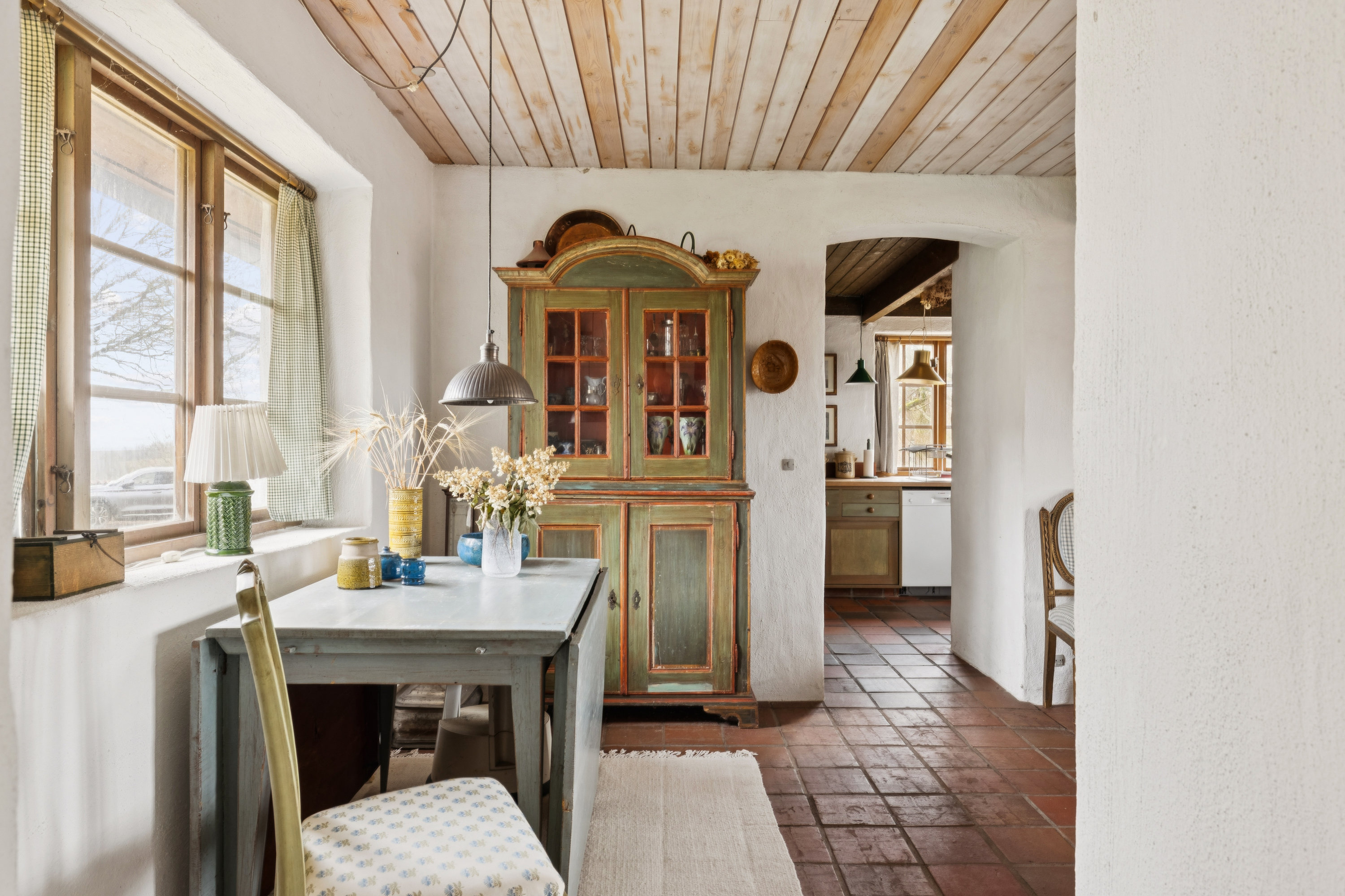 Fremhævet spisestue billede i fuldskærmstilstand. Billede af Hobrovej 55, Vammen, 8830 Tjele